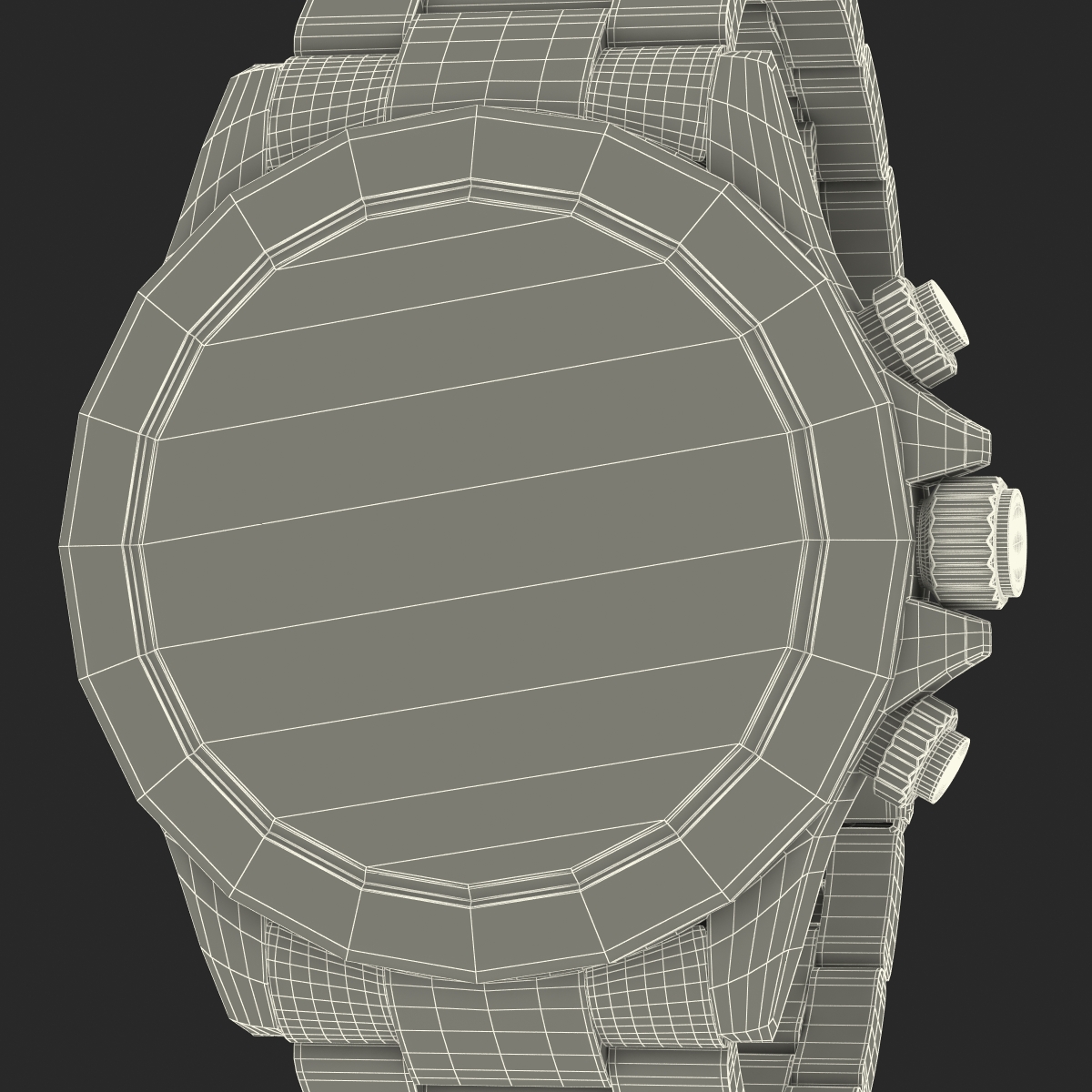 3D Daytona Rolex White Dial 2