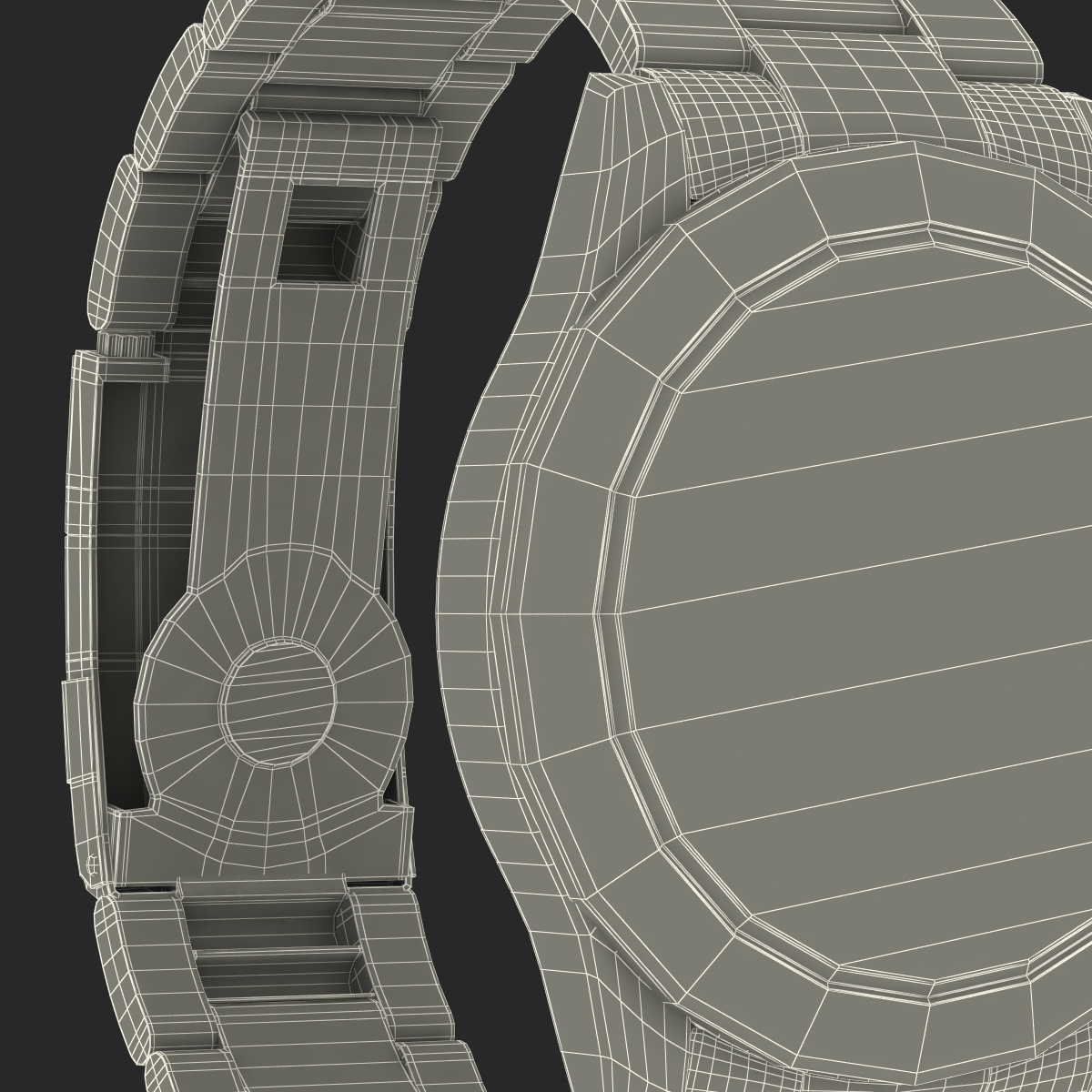 3D Daytona Rolex White Dial 2