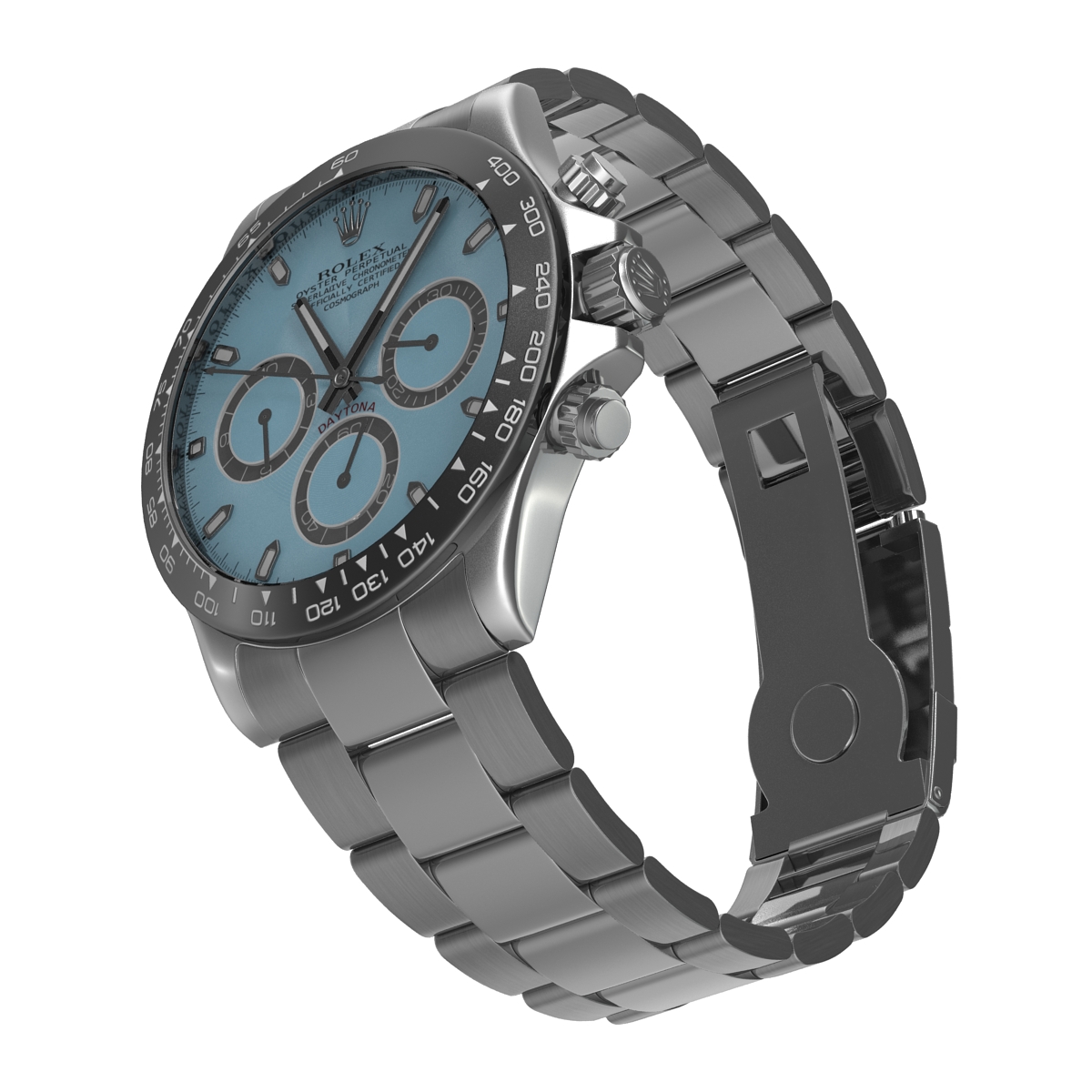 3D Rolex Cosmograph Daytona Blue Dial 2