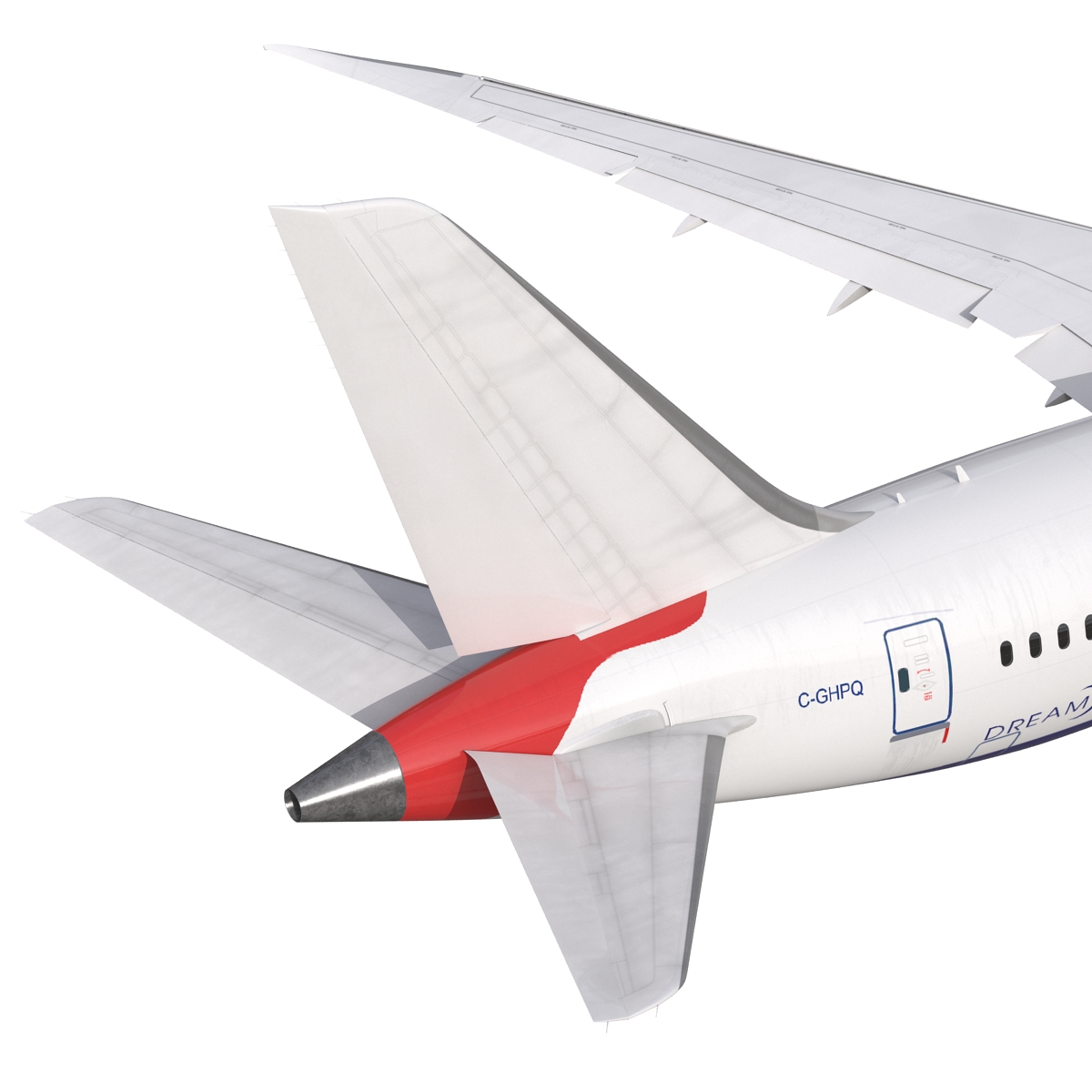 3D Boeing 787 8 Dreamliner Generic Rigged model