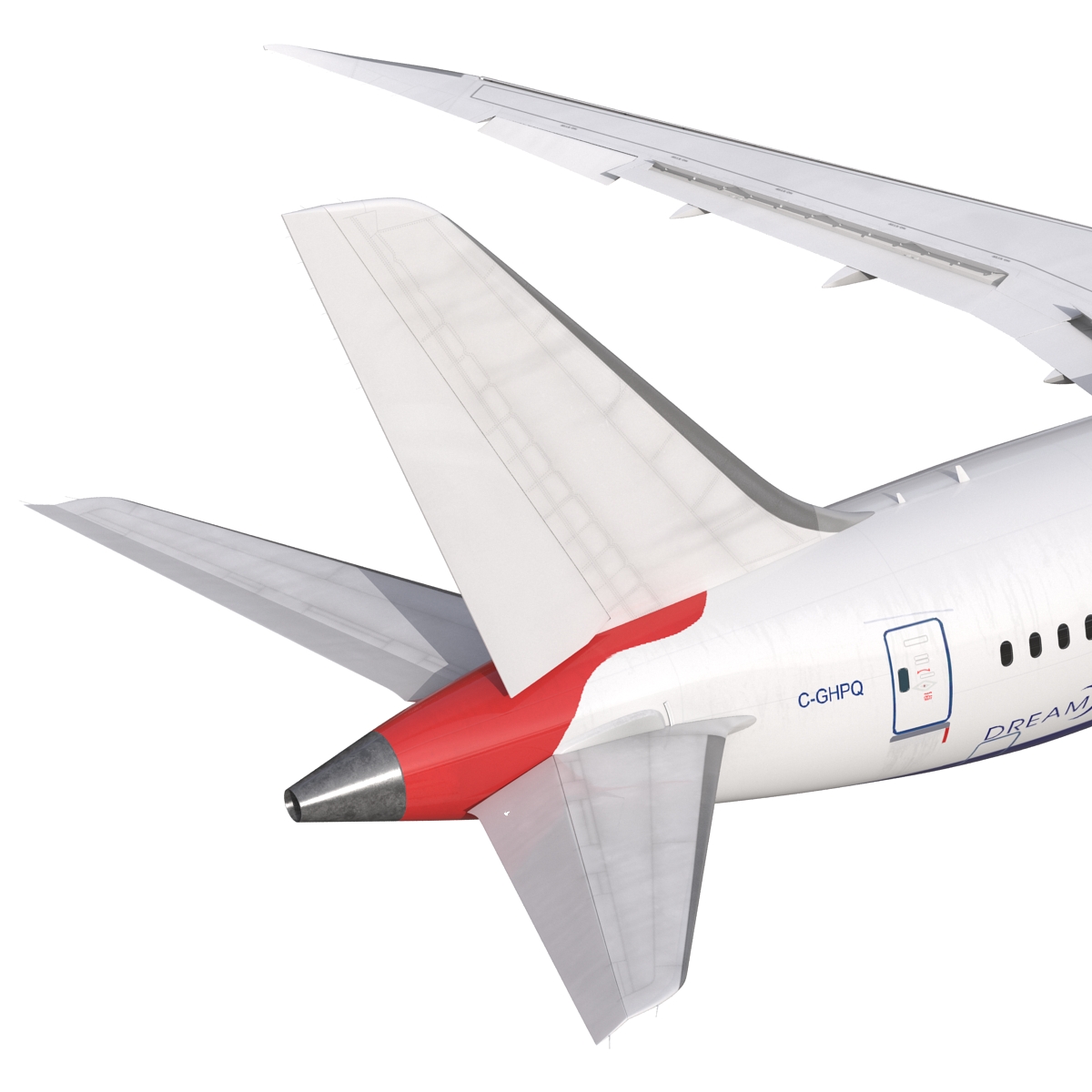 3D Boeing 787 8 Dreamliner Generic Rigged model