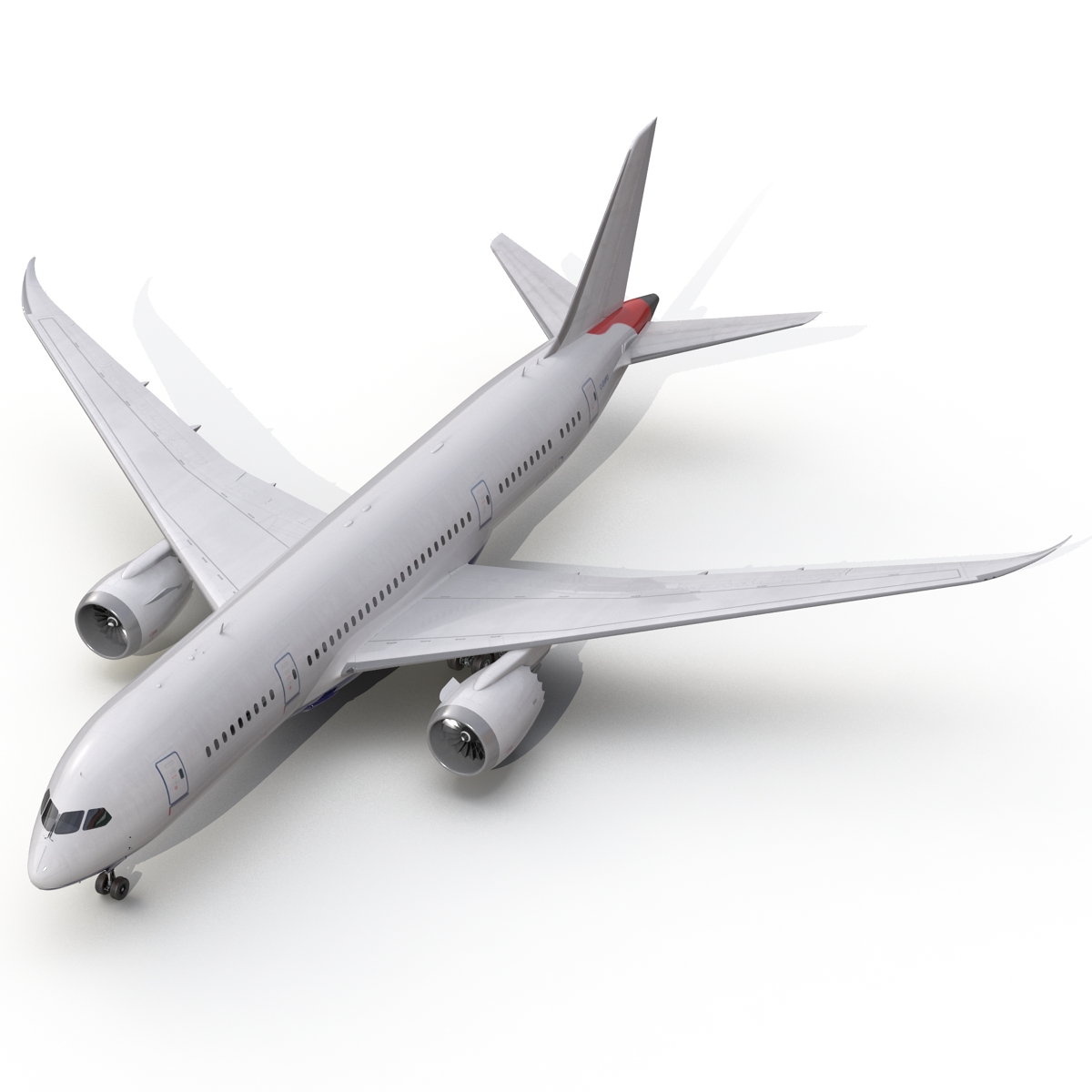 3D Boeing 787 8 Dreamliner Generic Rigged model