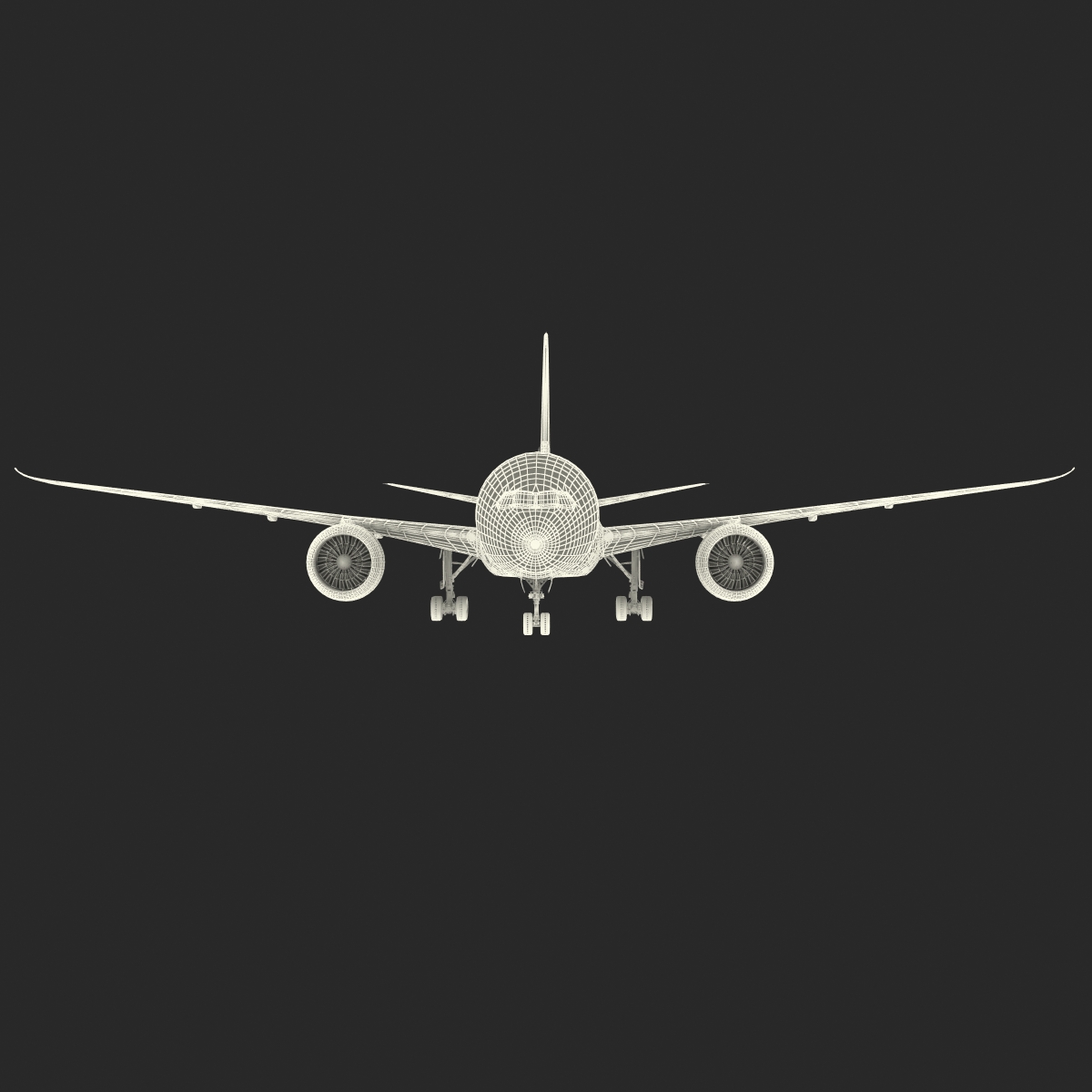 3D Boeing 787 8 Dreamliner Generic Rigged model