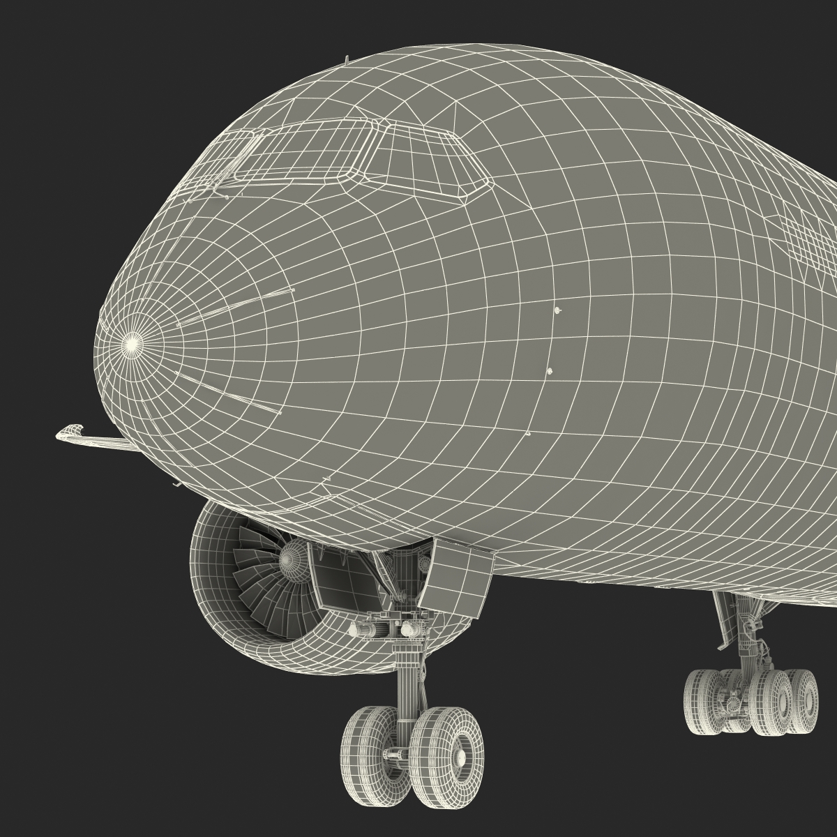 3D Boeing 787 8 Dreamliner Generic Rigged model