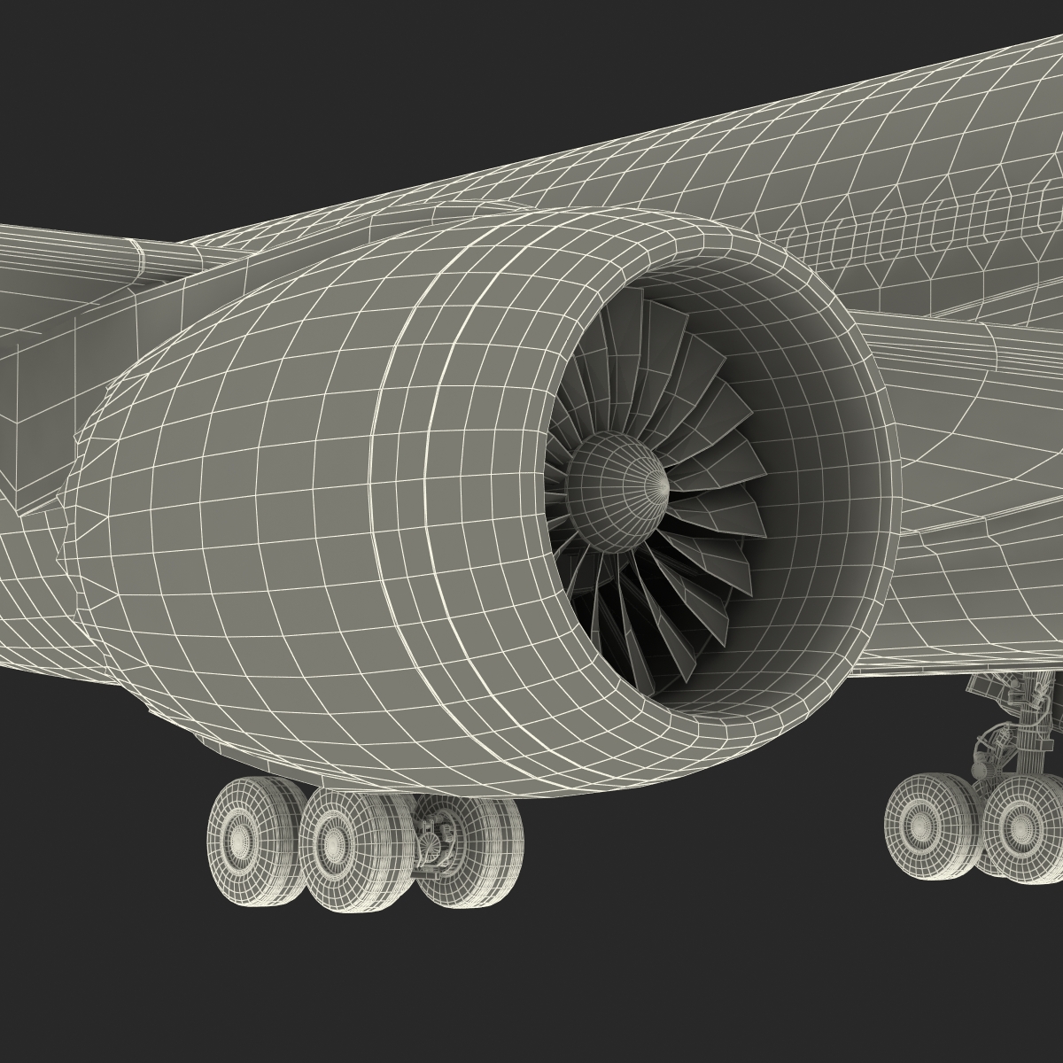 3D Boeing 787 8 Dreamliner Generic Rigged model