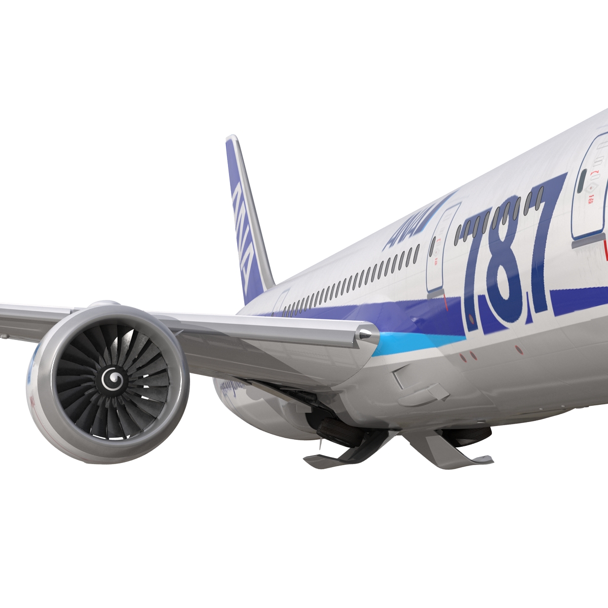 Boeing 787 8 Dreamliner All Nippon Airways 3D