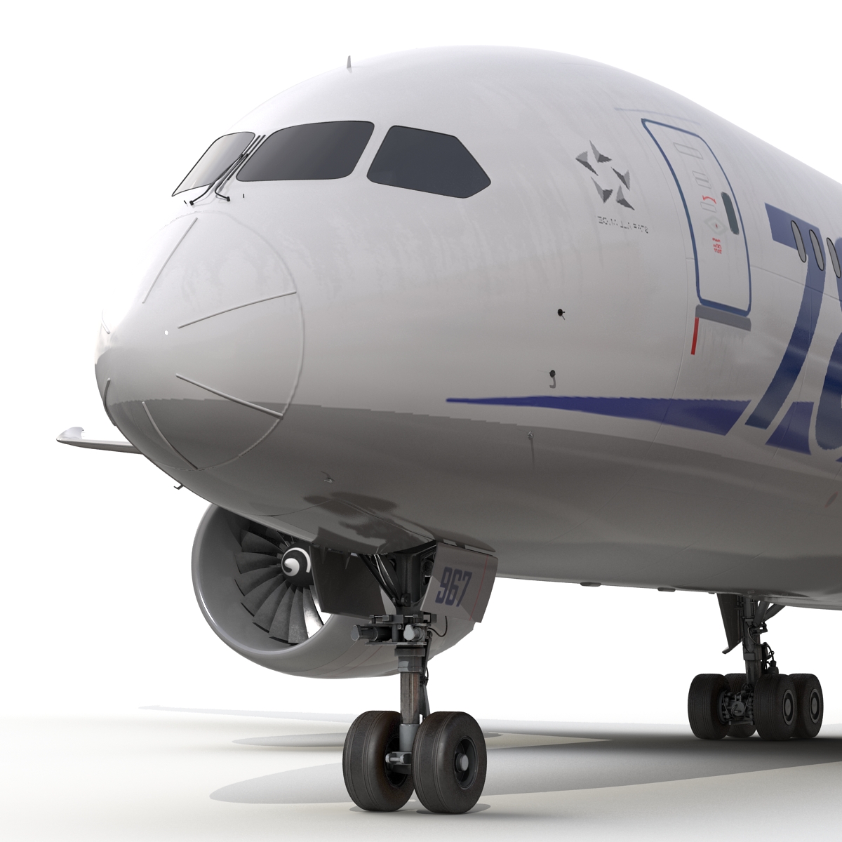 Boeing 787 8 Dreamliner All Nippon Airways 3D