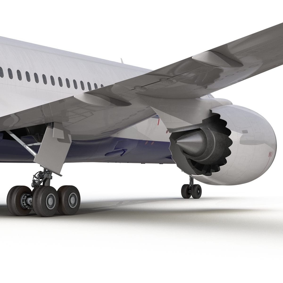 3D Boeing 787 8 Dreamliner Generic