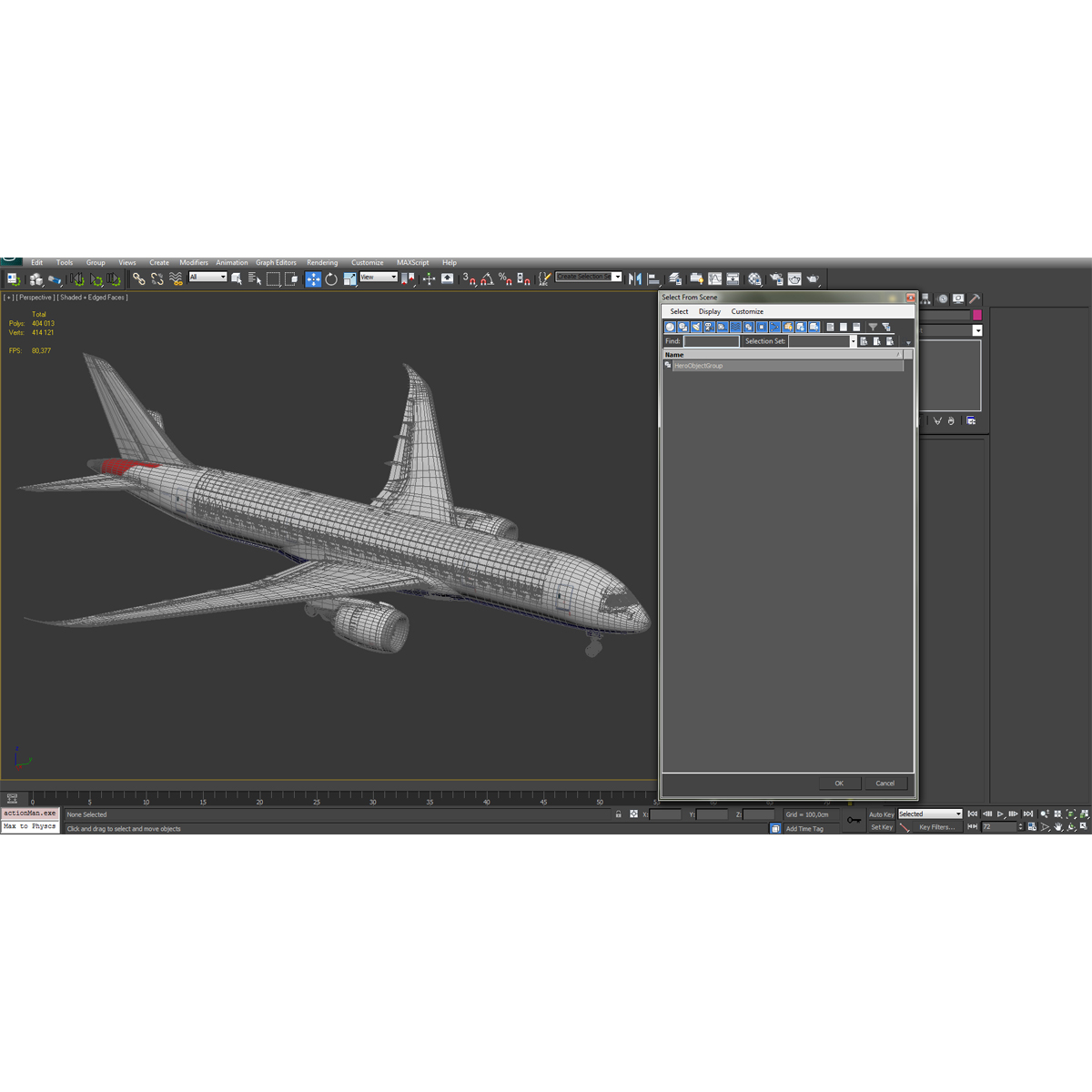 3D Boeing 787 8 Dreamliner Generic