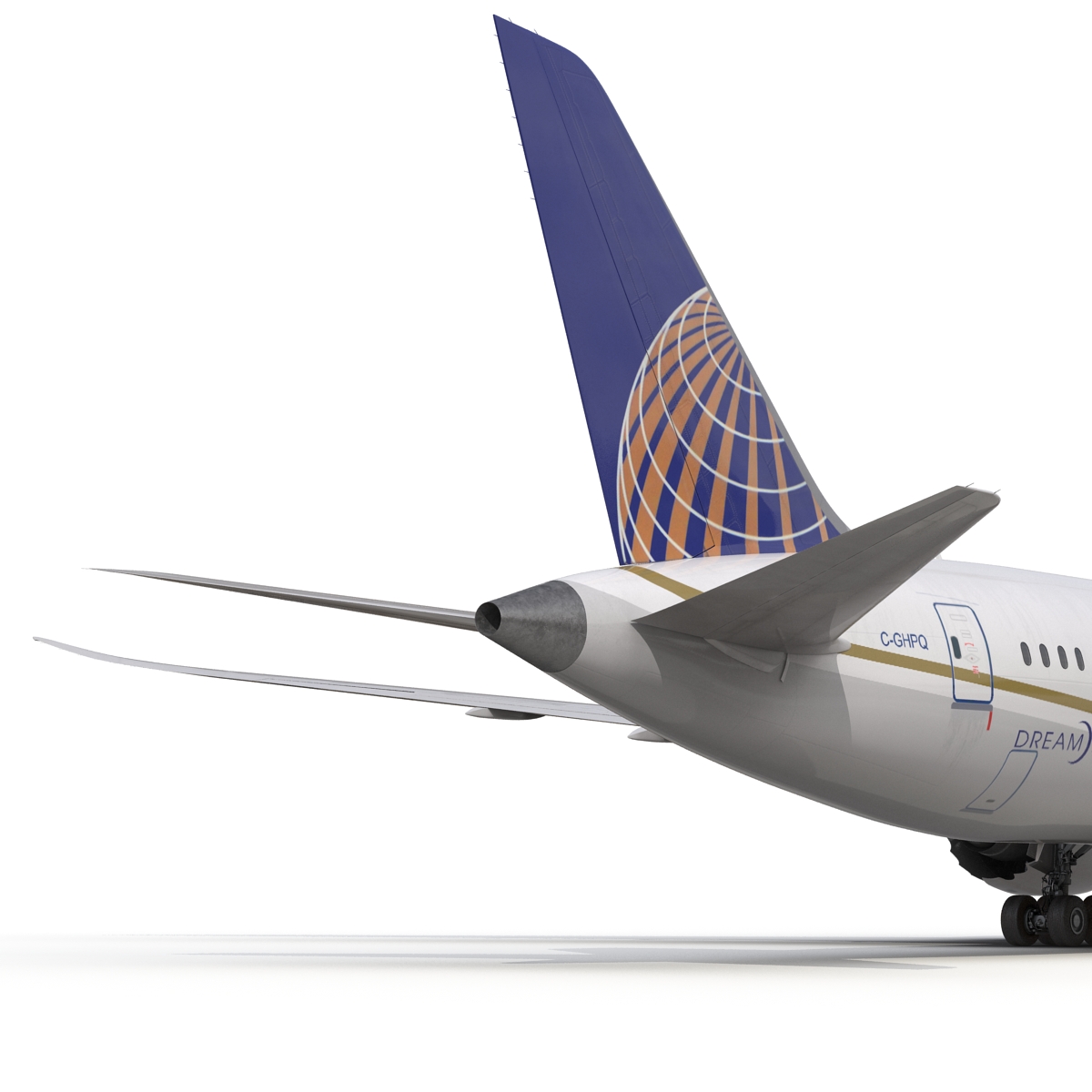 3D model Boeing 787 8 Dreamliner United