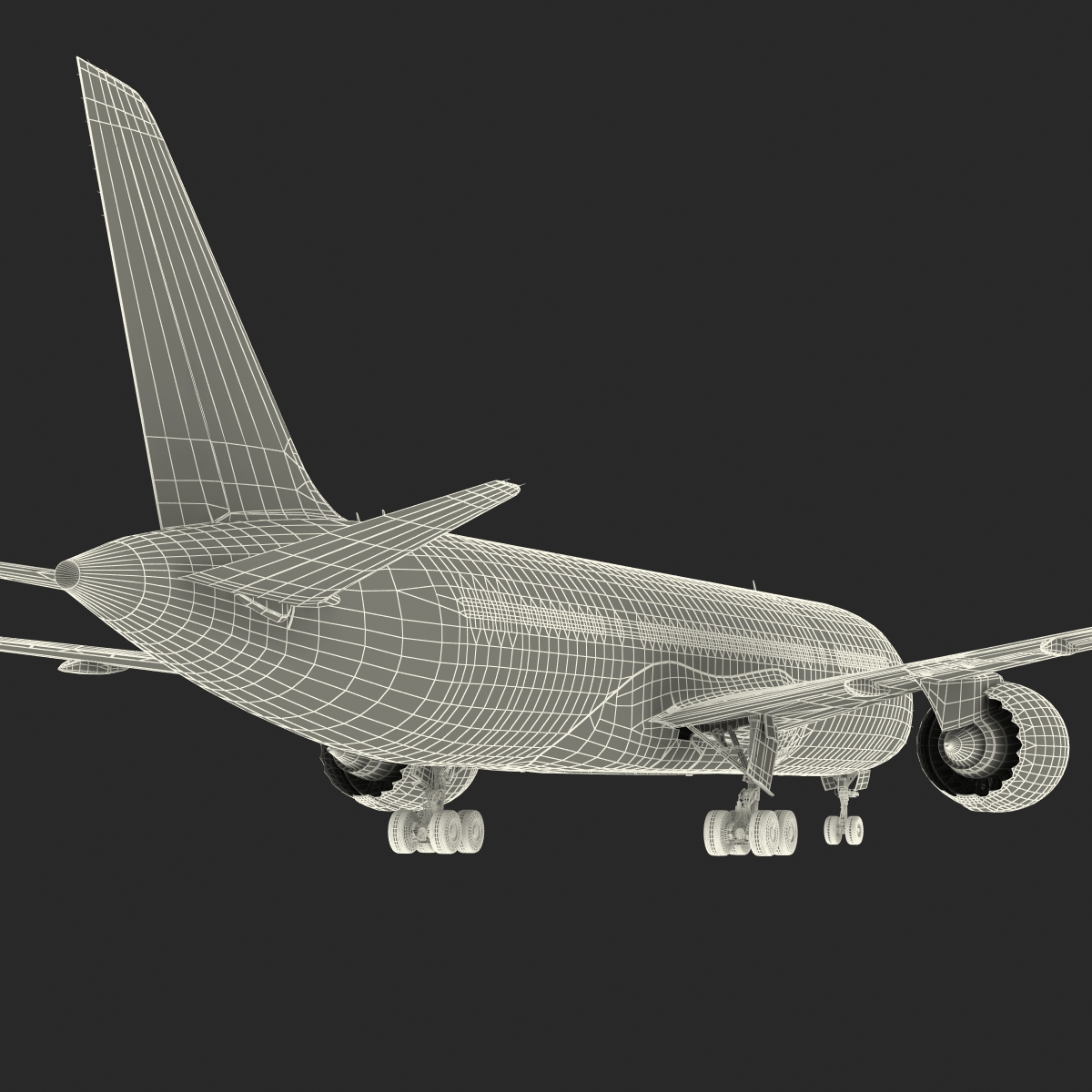 3D model Boeing 787 8 Dreamliner United