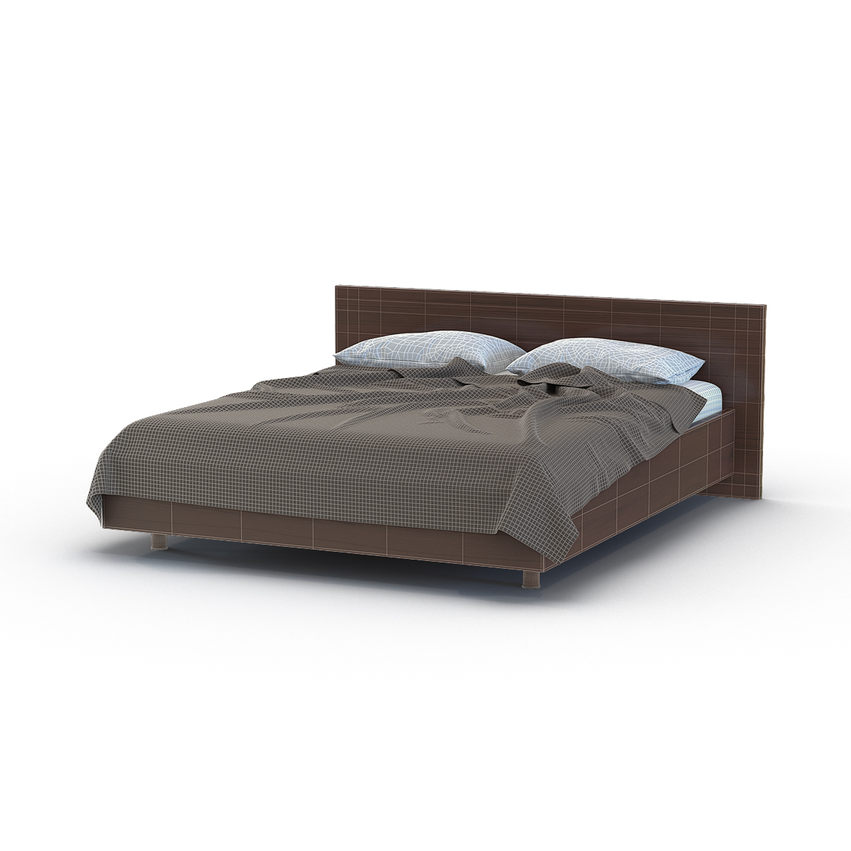 Bed 2 3D model