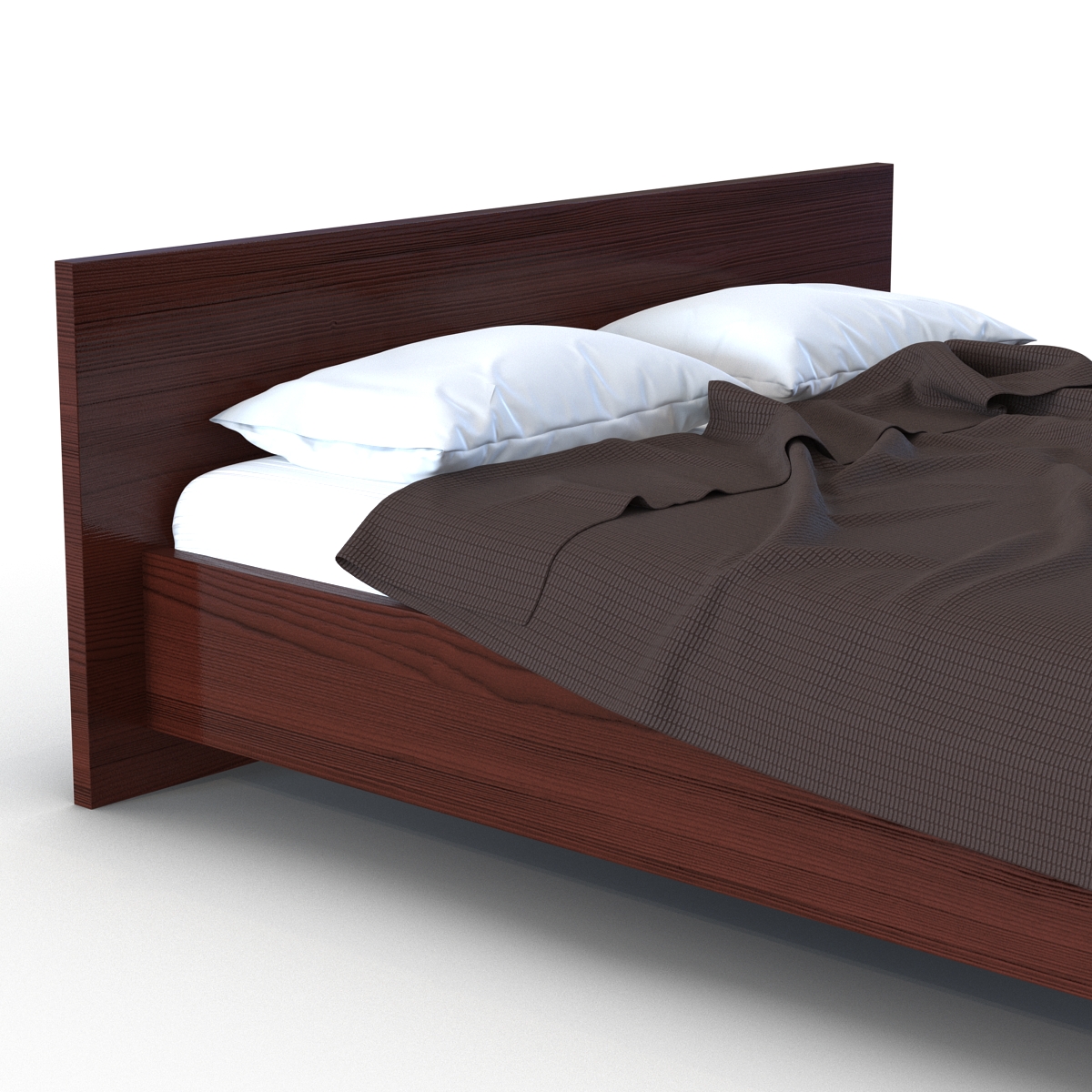 Bed 2 3D model