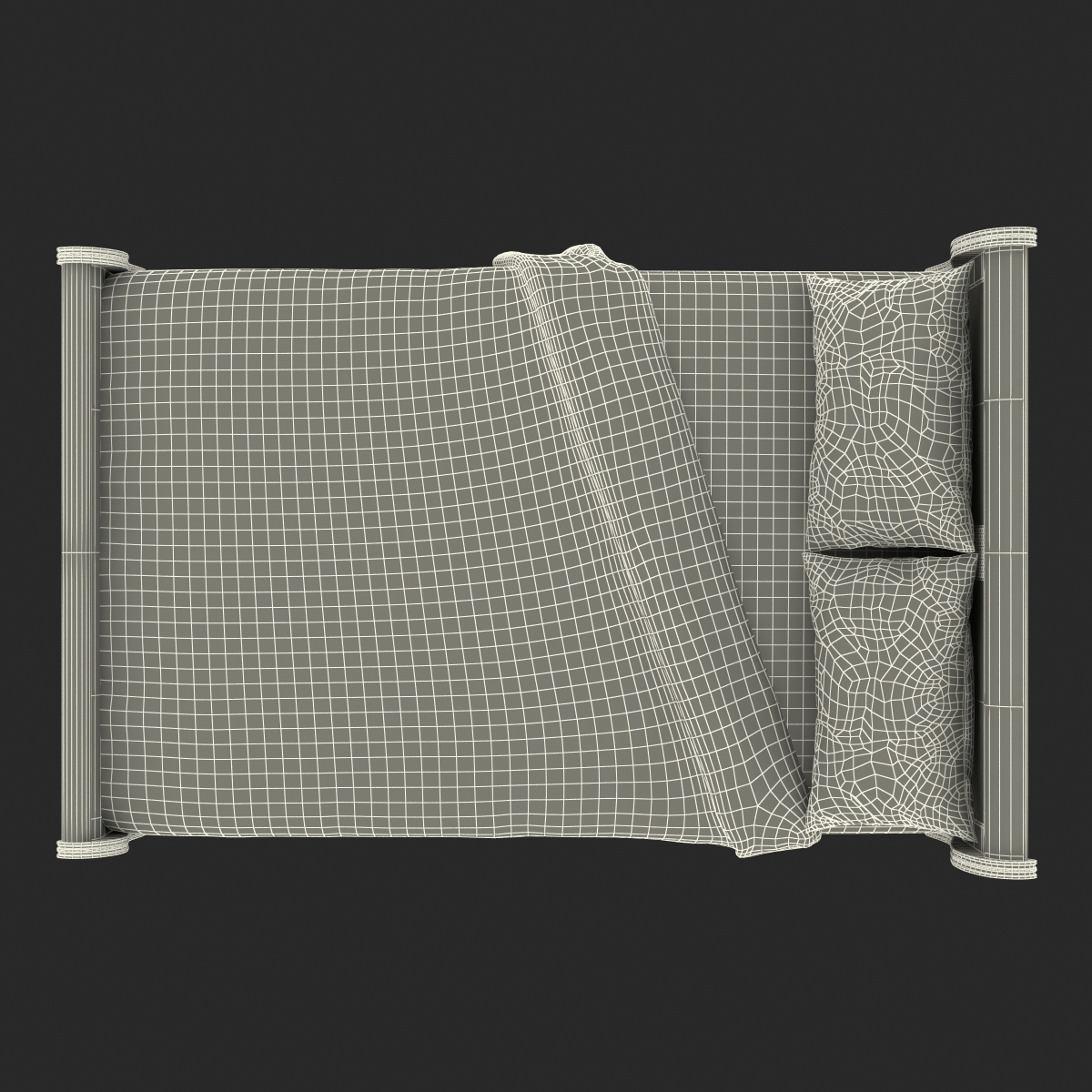 Bed 3 3D model