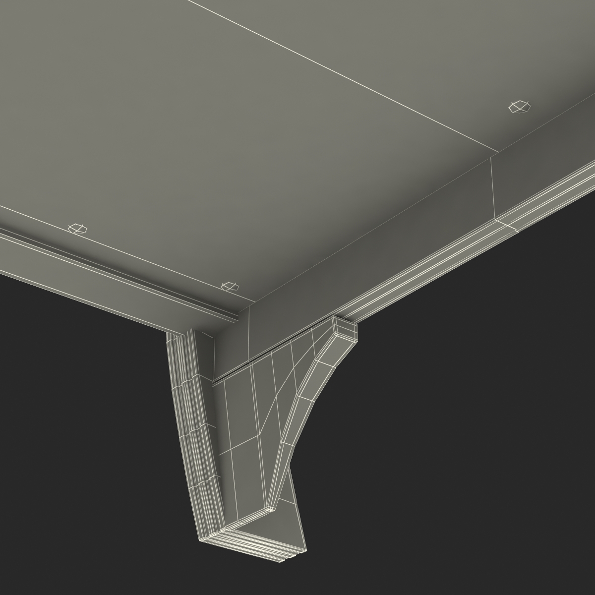 Bed 3 3D model