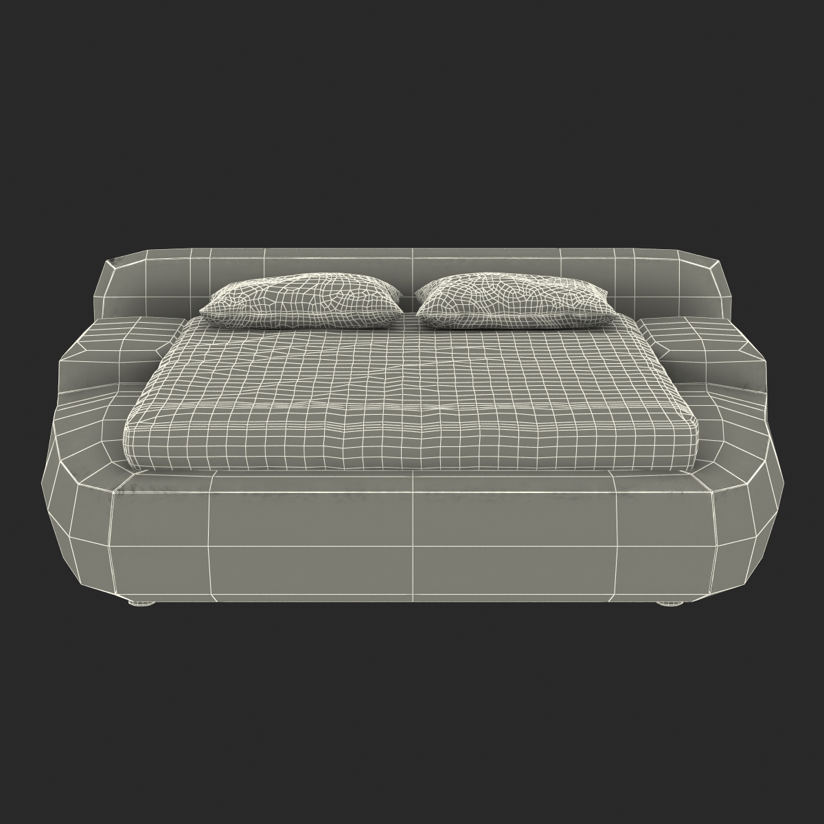 Bed 4 3D model