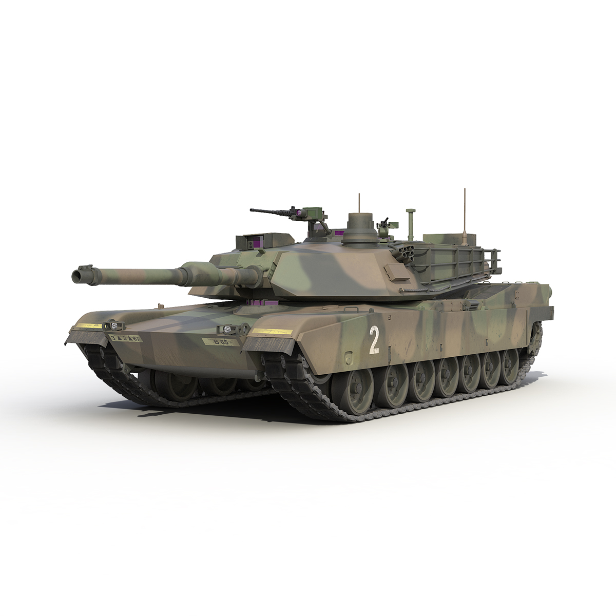 M1 Abrams 3D model