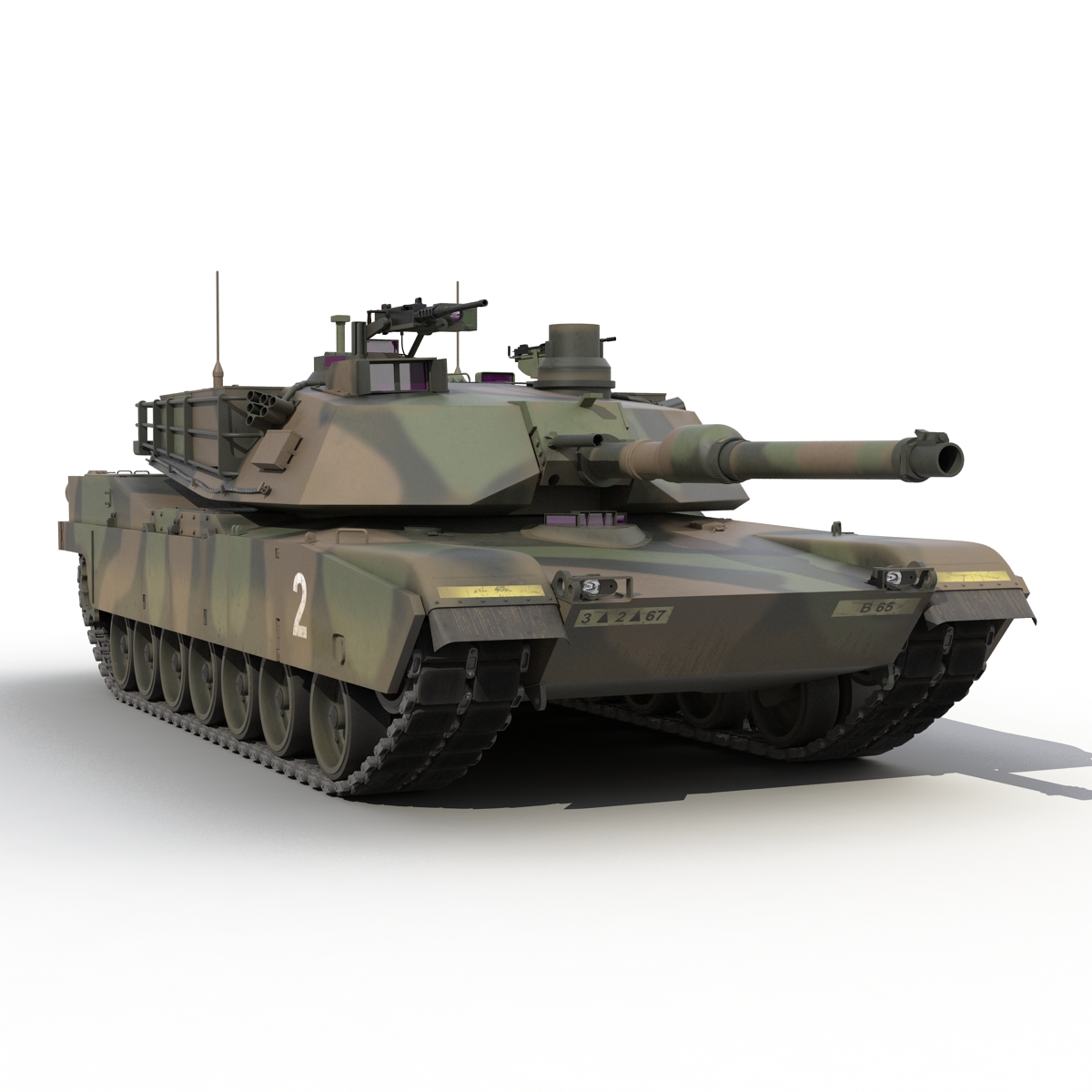 M1 Abrams 3D model