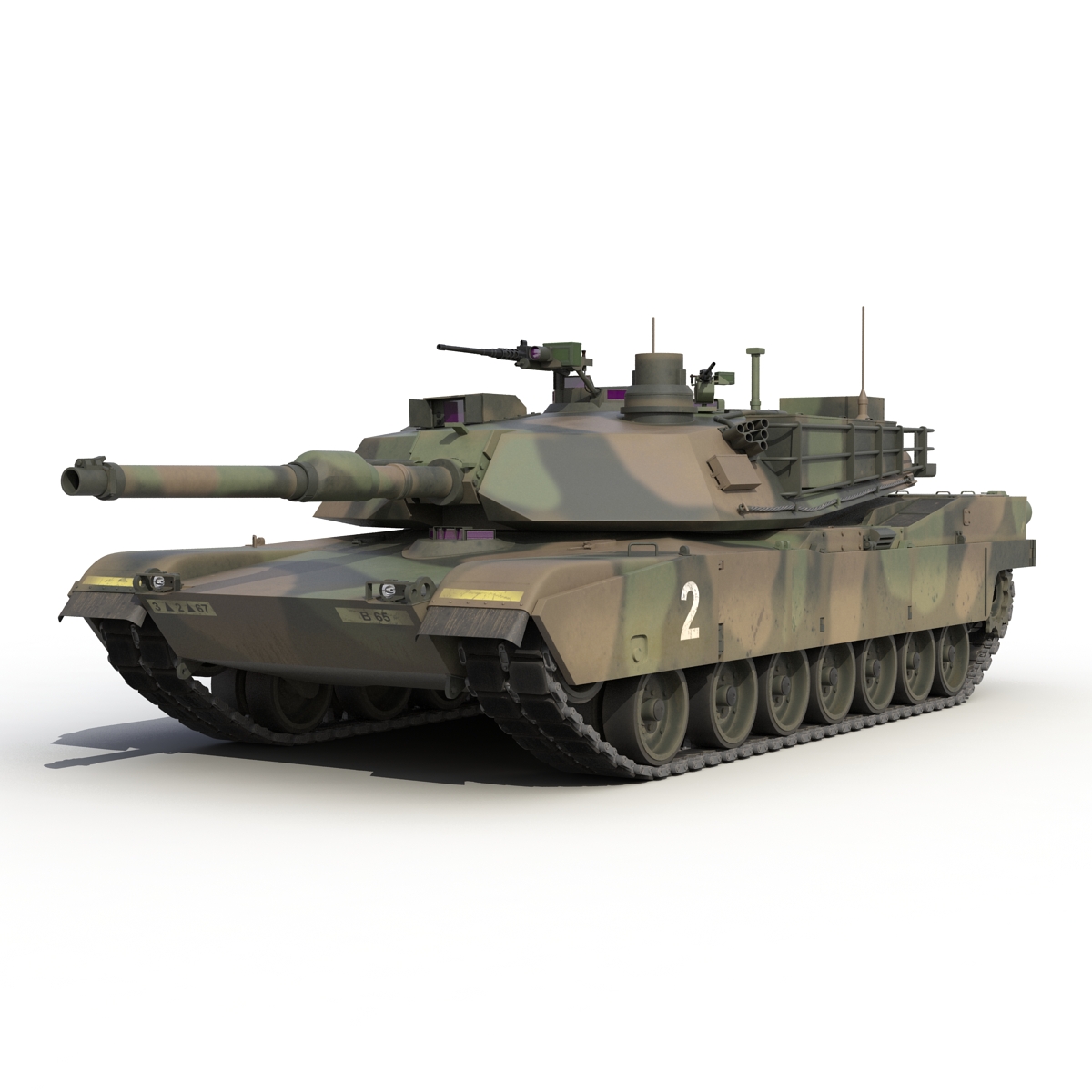 M1 Abrams 3D model