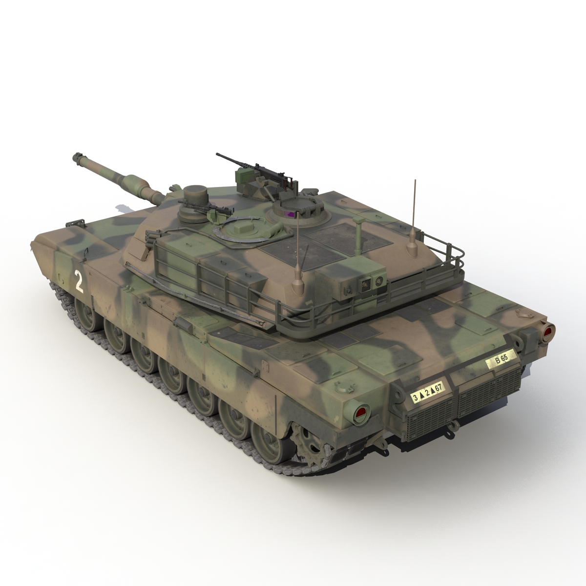 M1 Abrams 3D model