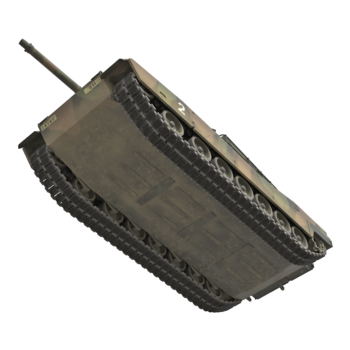 M1 Abrams 3D model