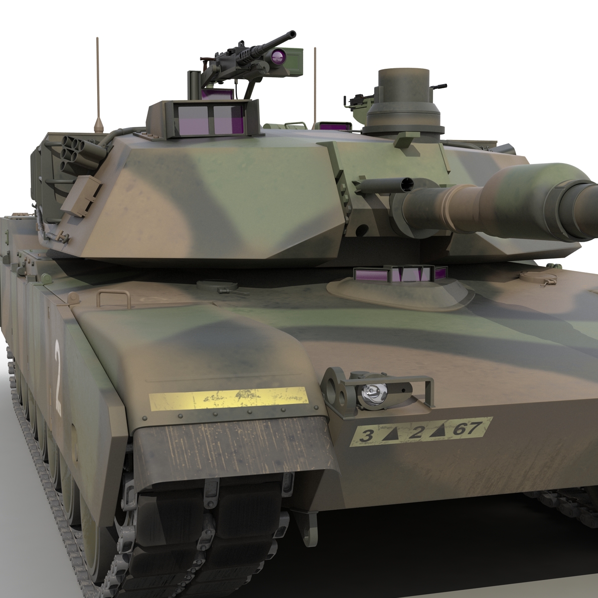 M1 Abrams 3D model