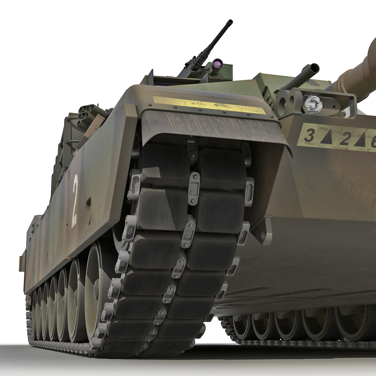 M1 Abrams 3D model