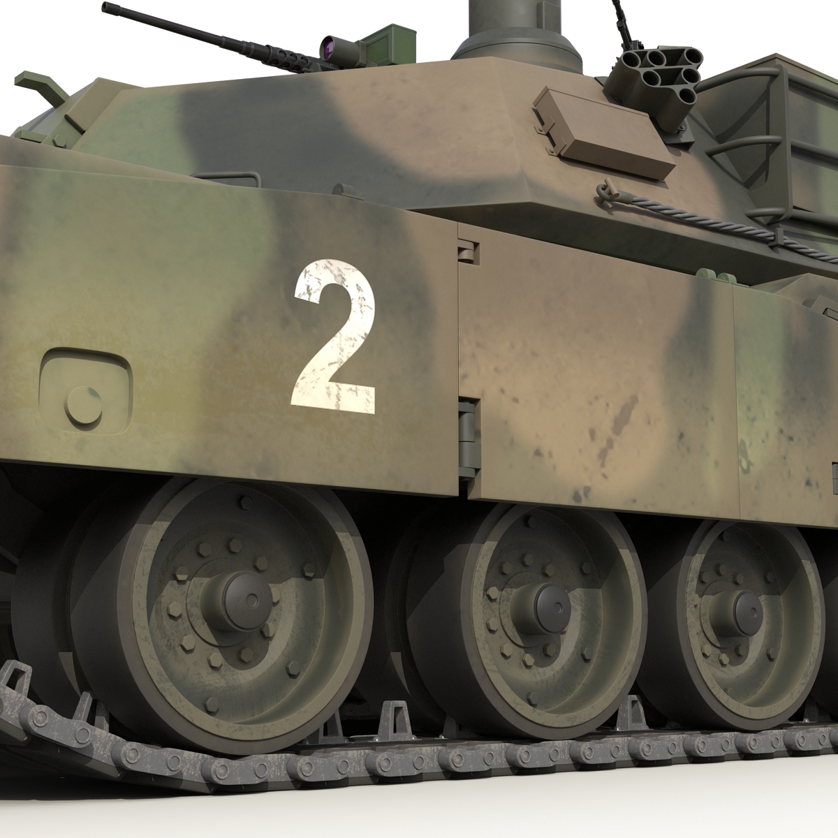 M1 Abrams 3D model