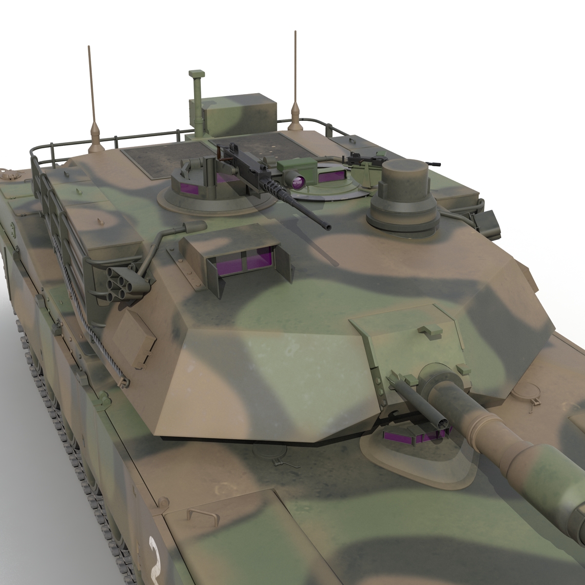 M1 Abrams 3D model