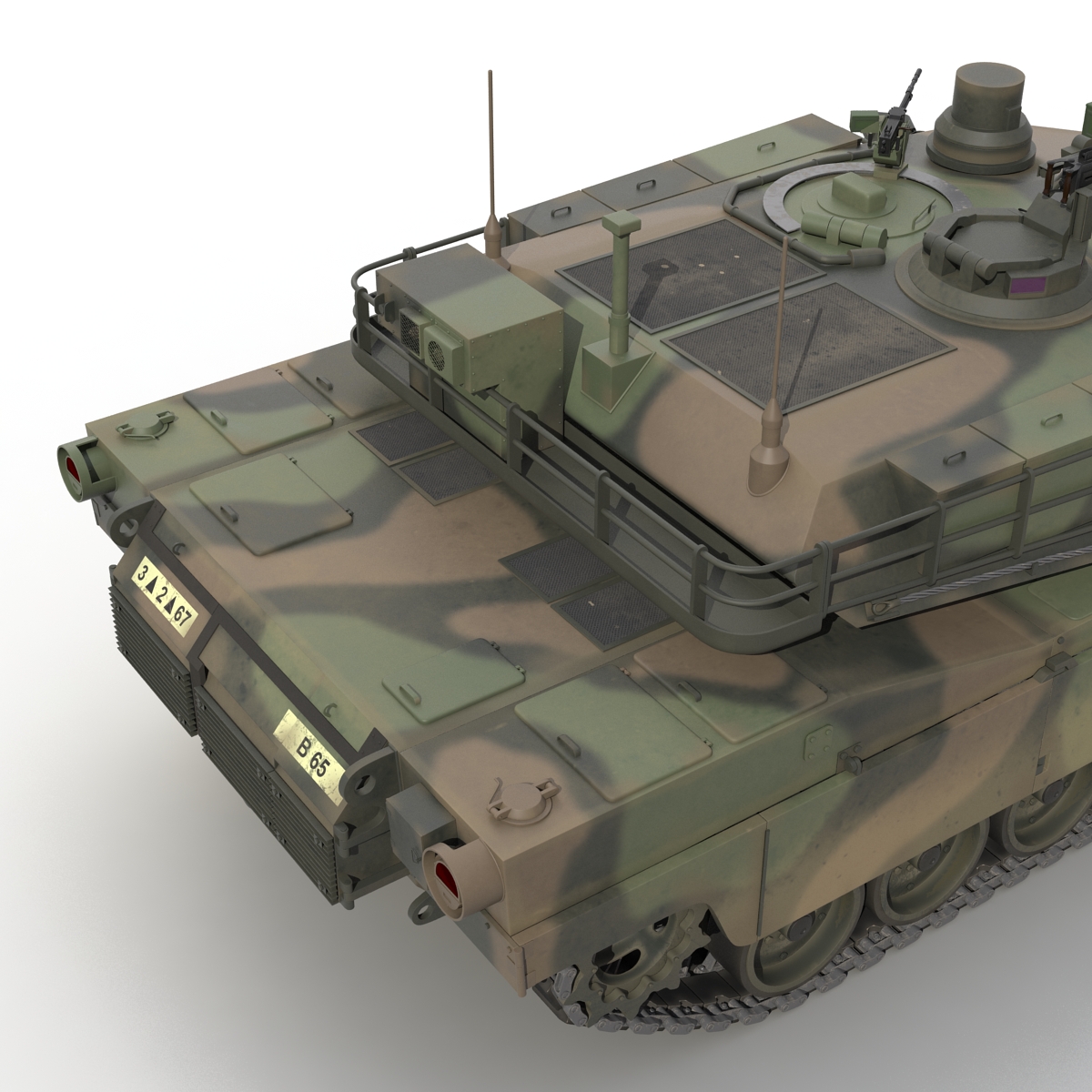 M1 Abrams 3D model