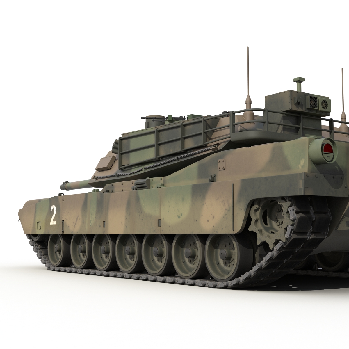 M1 Abrams 3D model