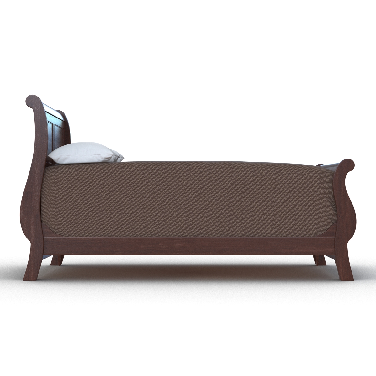 Mahogany Bed 3 3D model