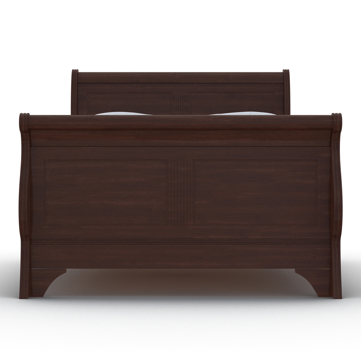 Mahogany Bed 3 3D model