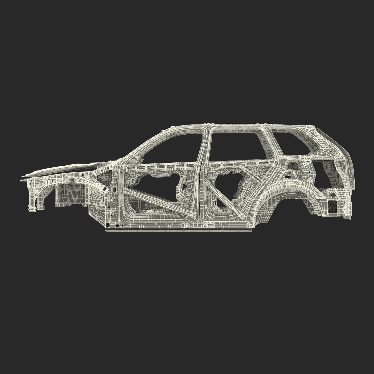 SUV Frame 3D model