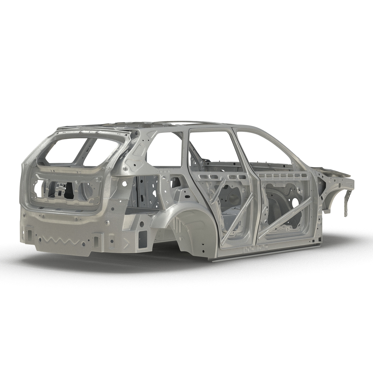 3D SUV Frame Rigged