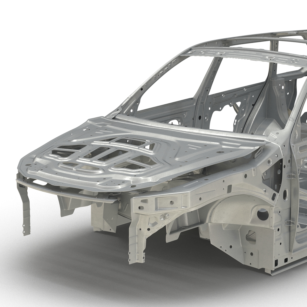 3D SUV Frame Rigged