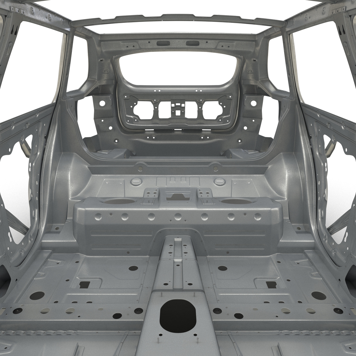 3D SUV Frame Rigged