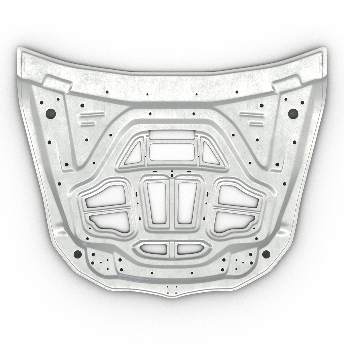 SUV Hood Frame 3D model