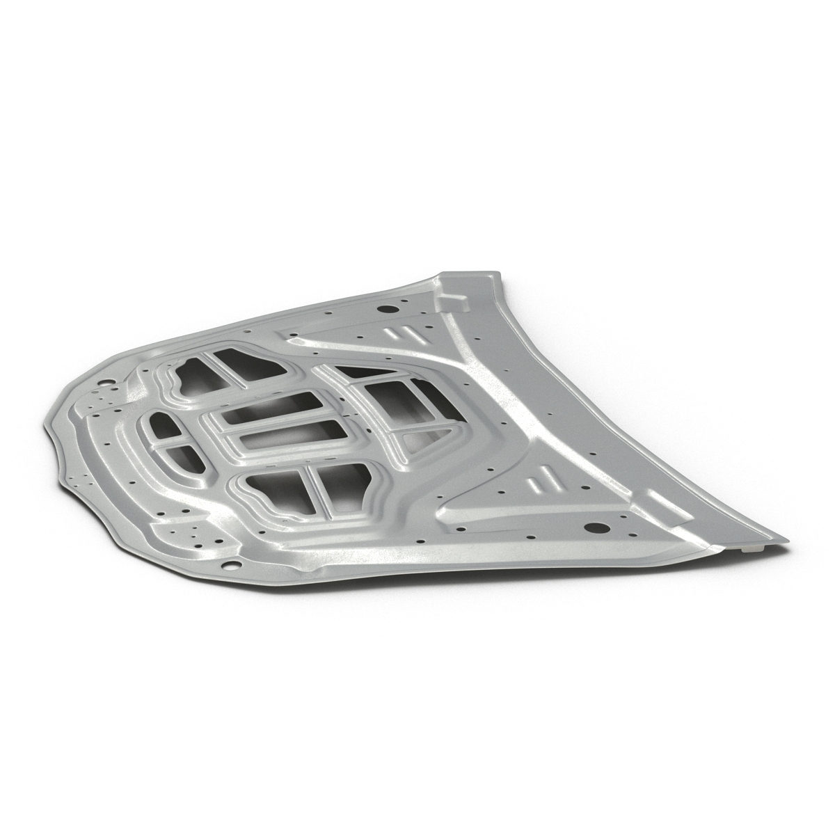 SUV Hood Frame 3D model