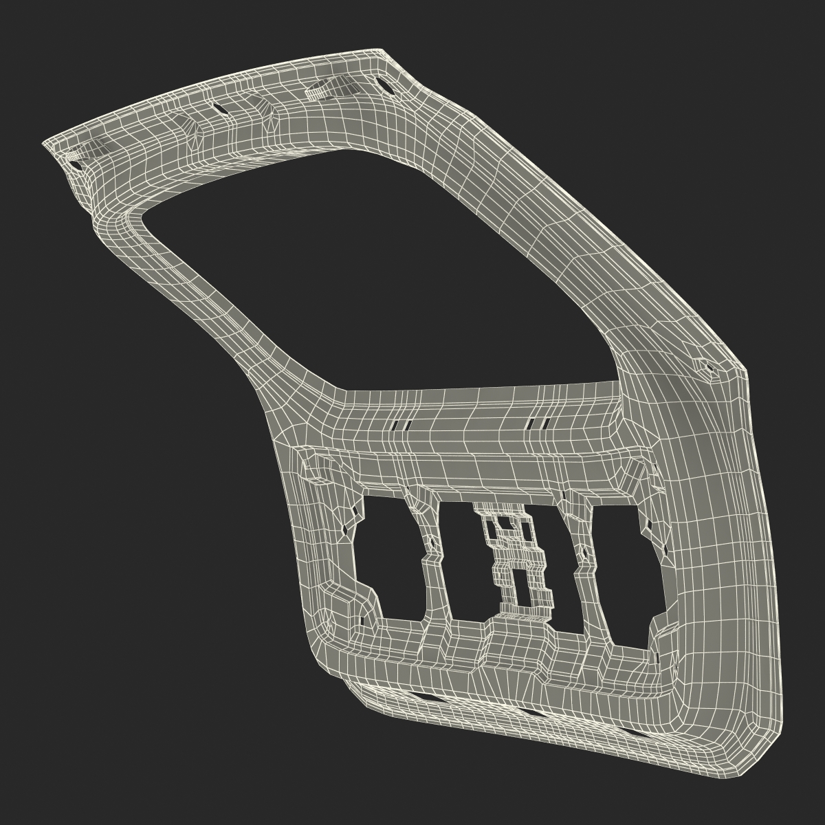 3D model SUV Trunk Frame