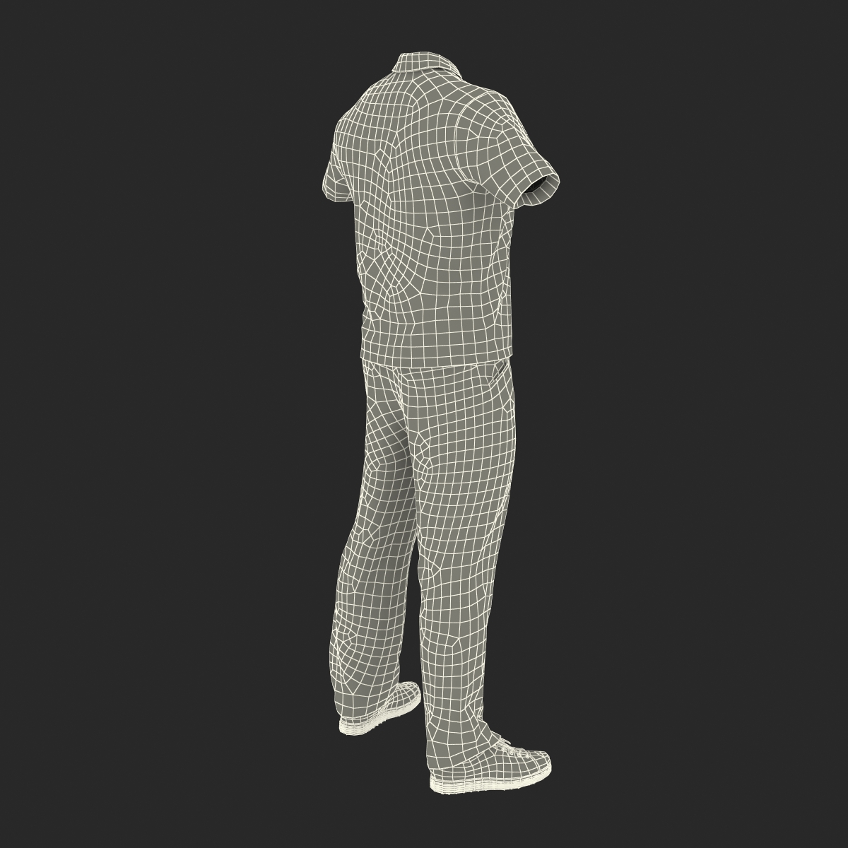 Mens Casual Clothes 3D model