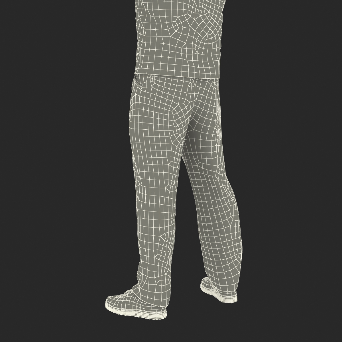 Mens Casual Clothes 3D model