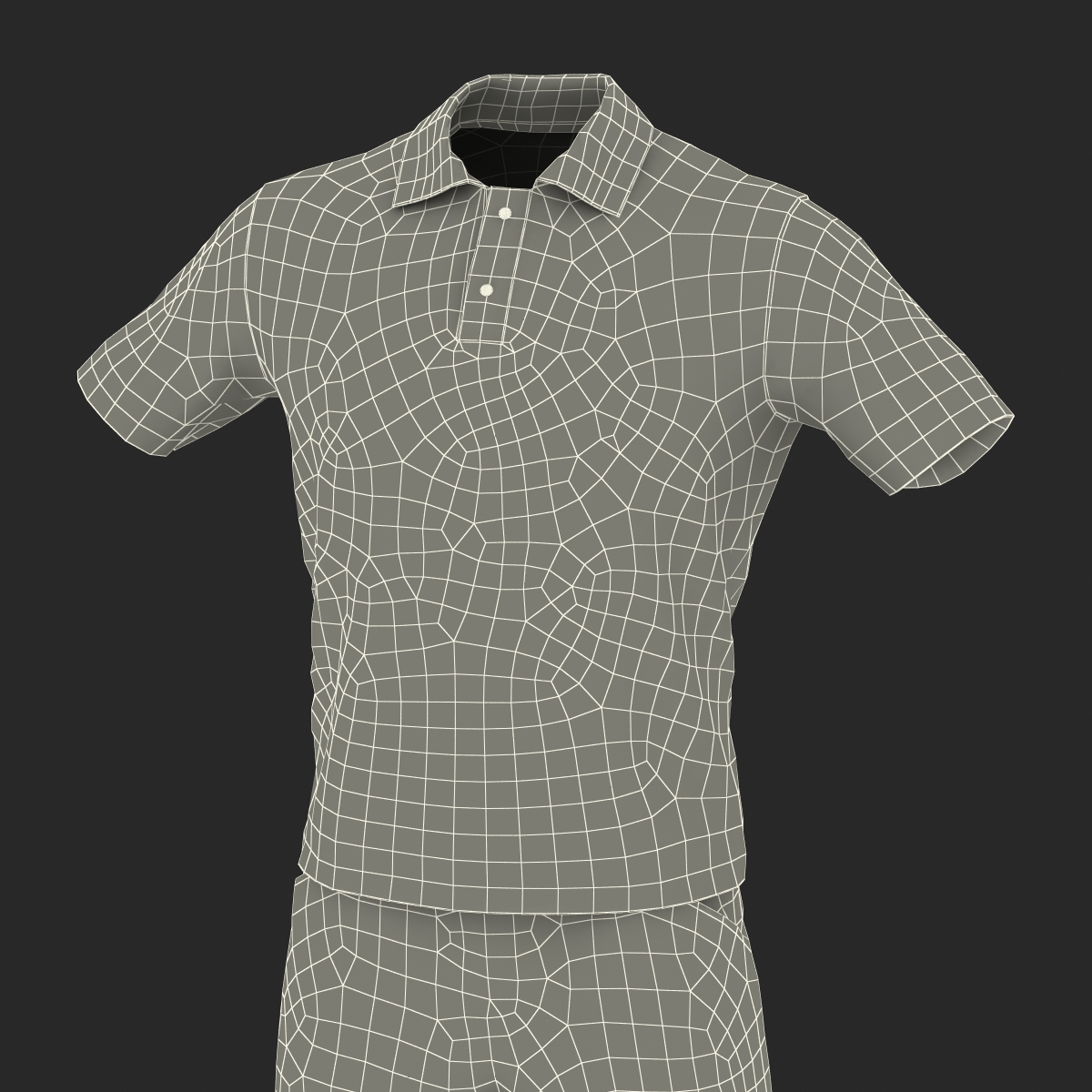 Mens Casual Clothes 3D model