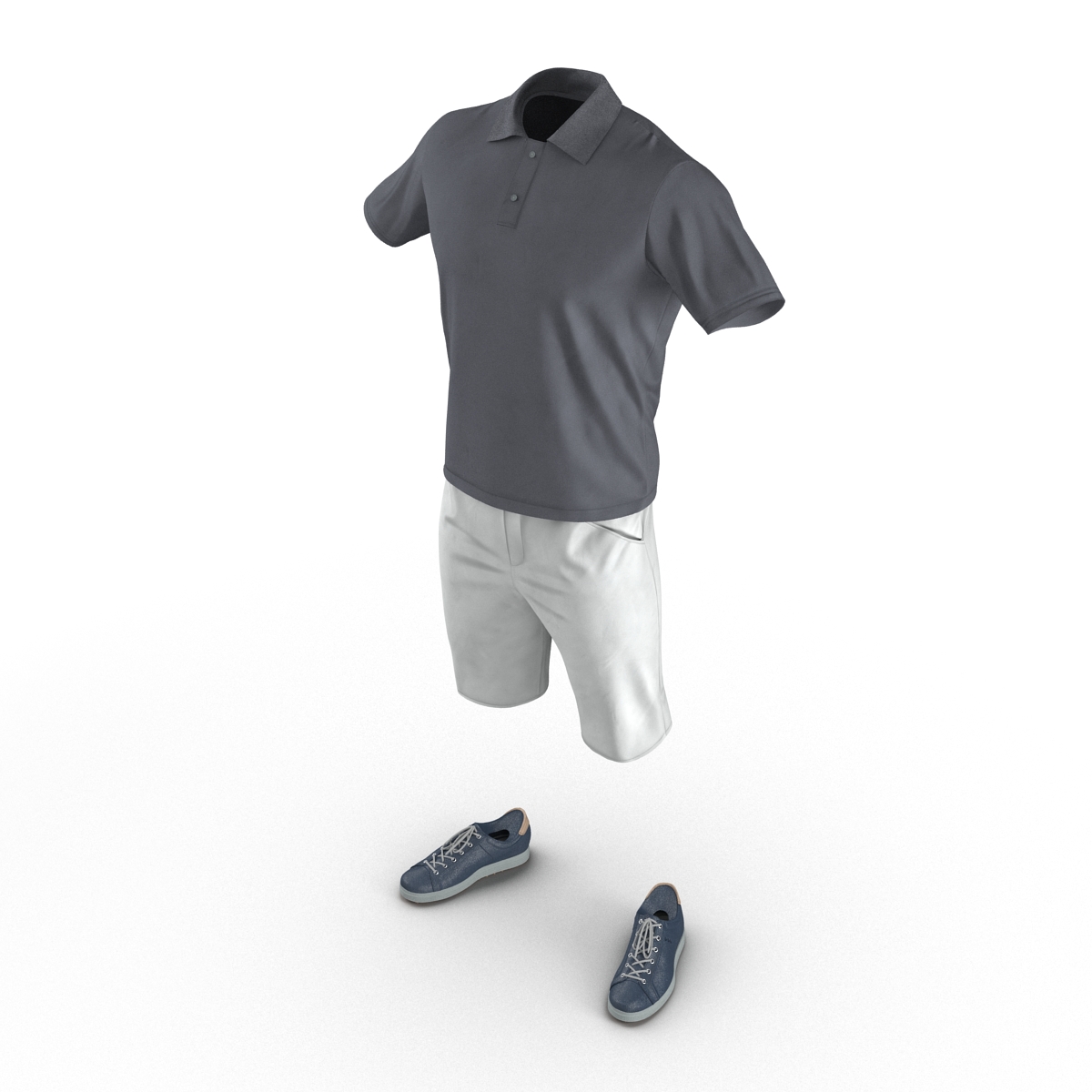 3D Mens Casual Clothes 3