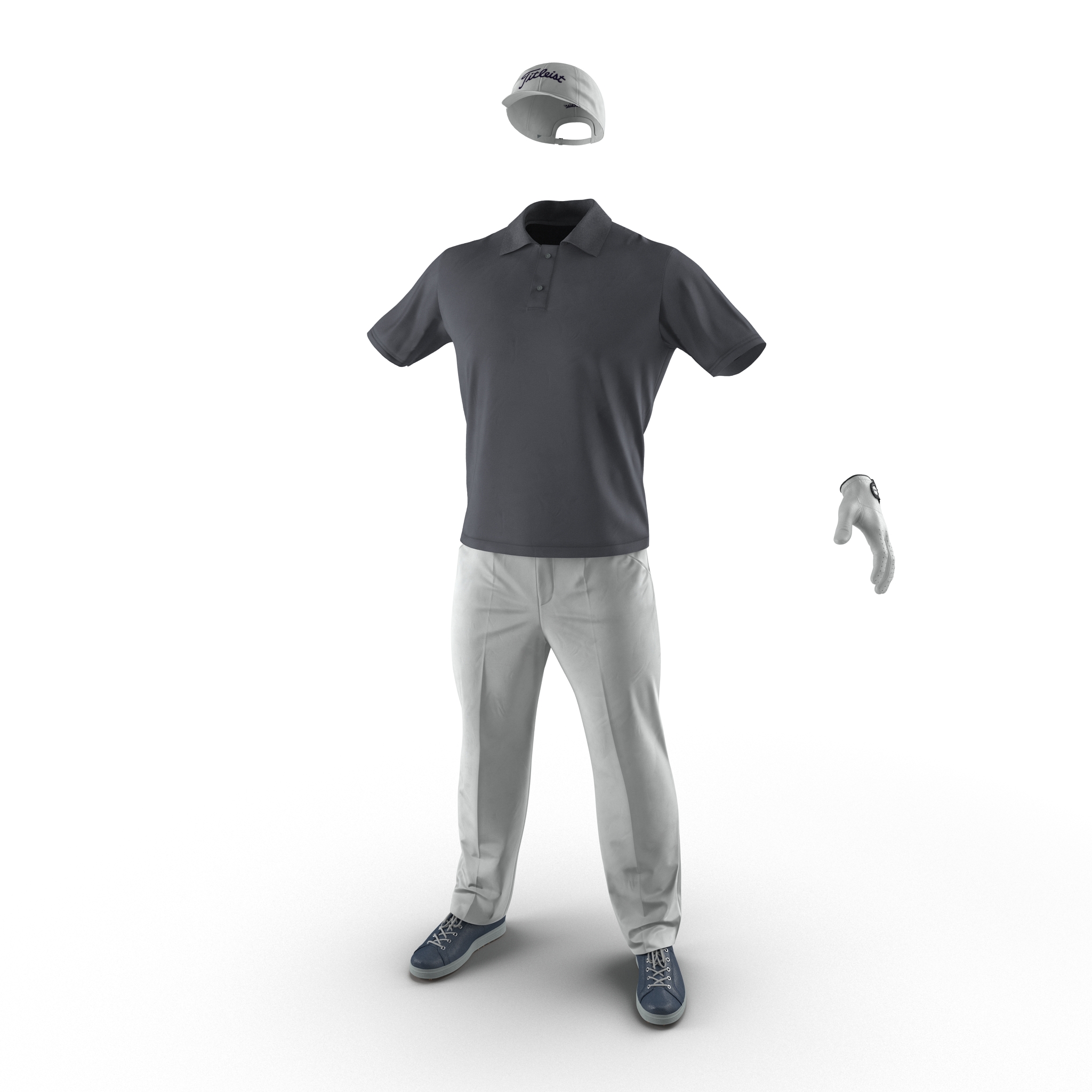 Mens Golf Clothes 3D