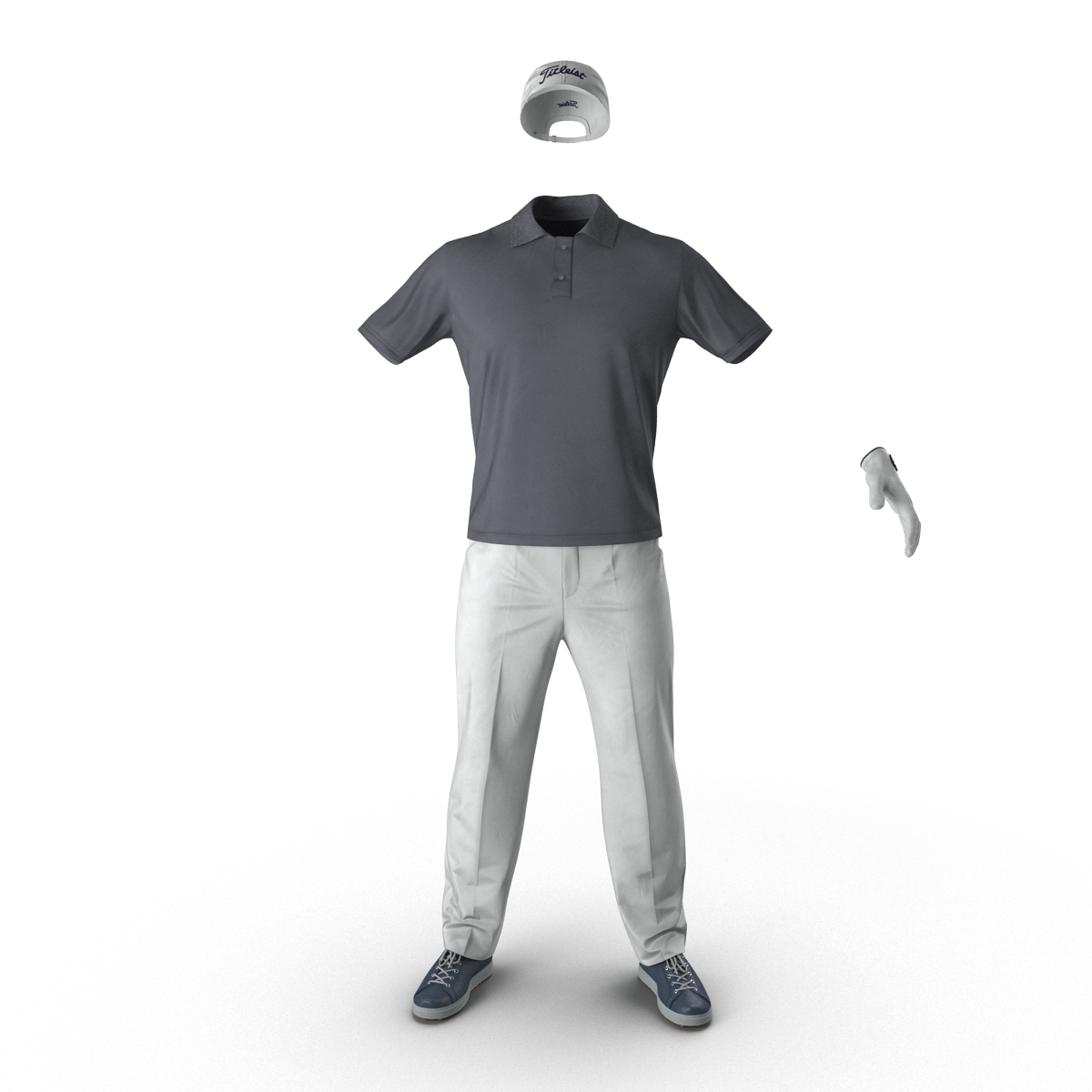 Mens Golf Clothes 3D