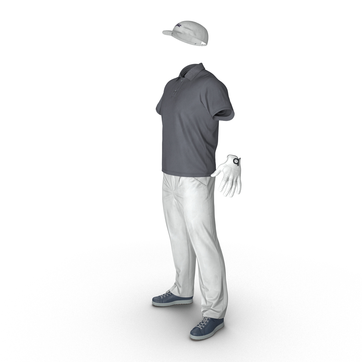 Mens Golf Clothes 3D