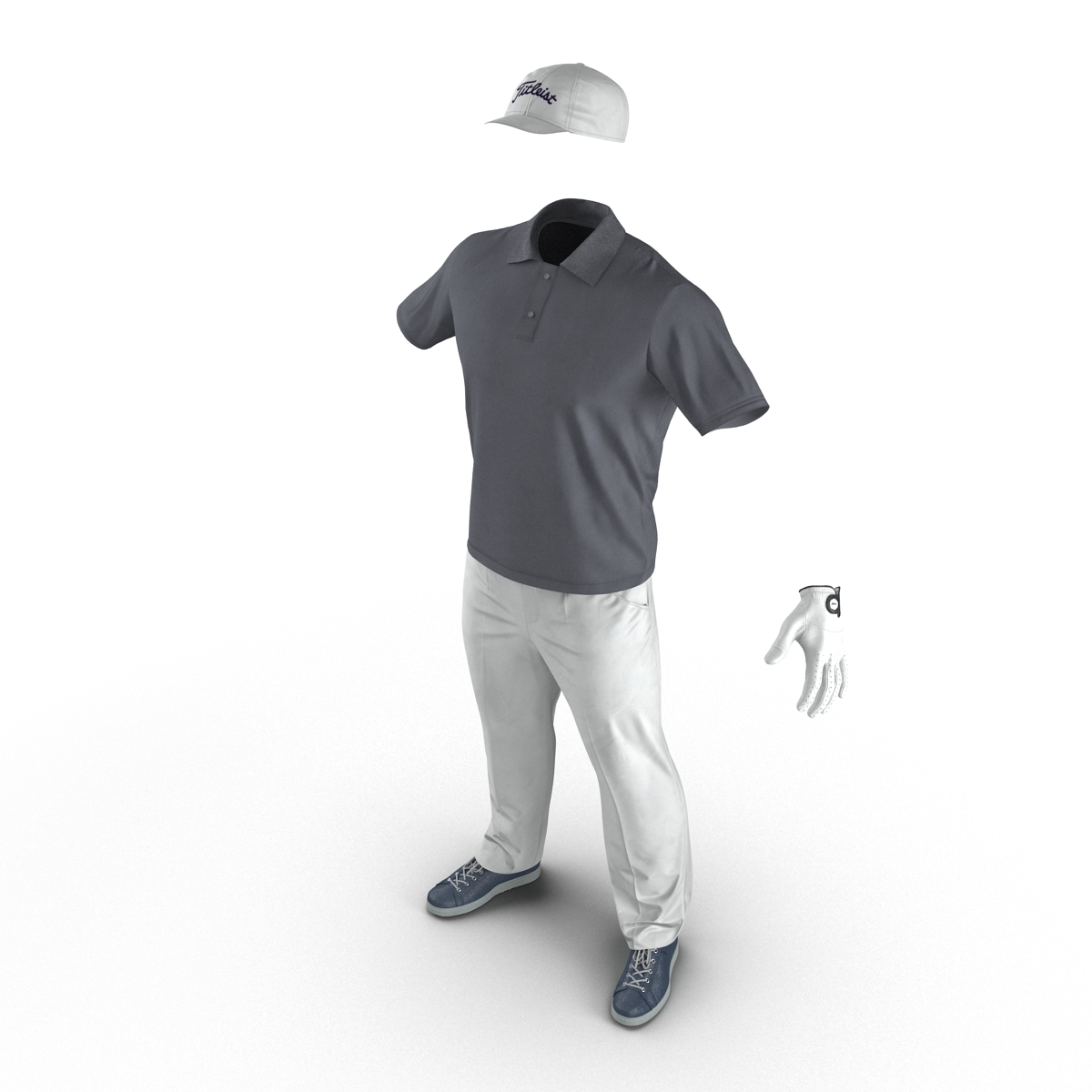 Mens Golf Clothes 3D