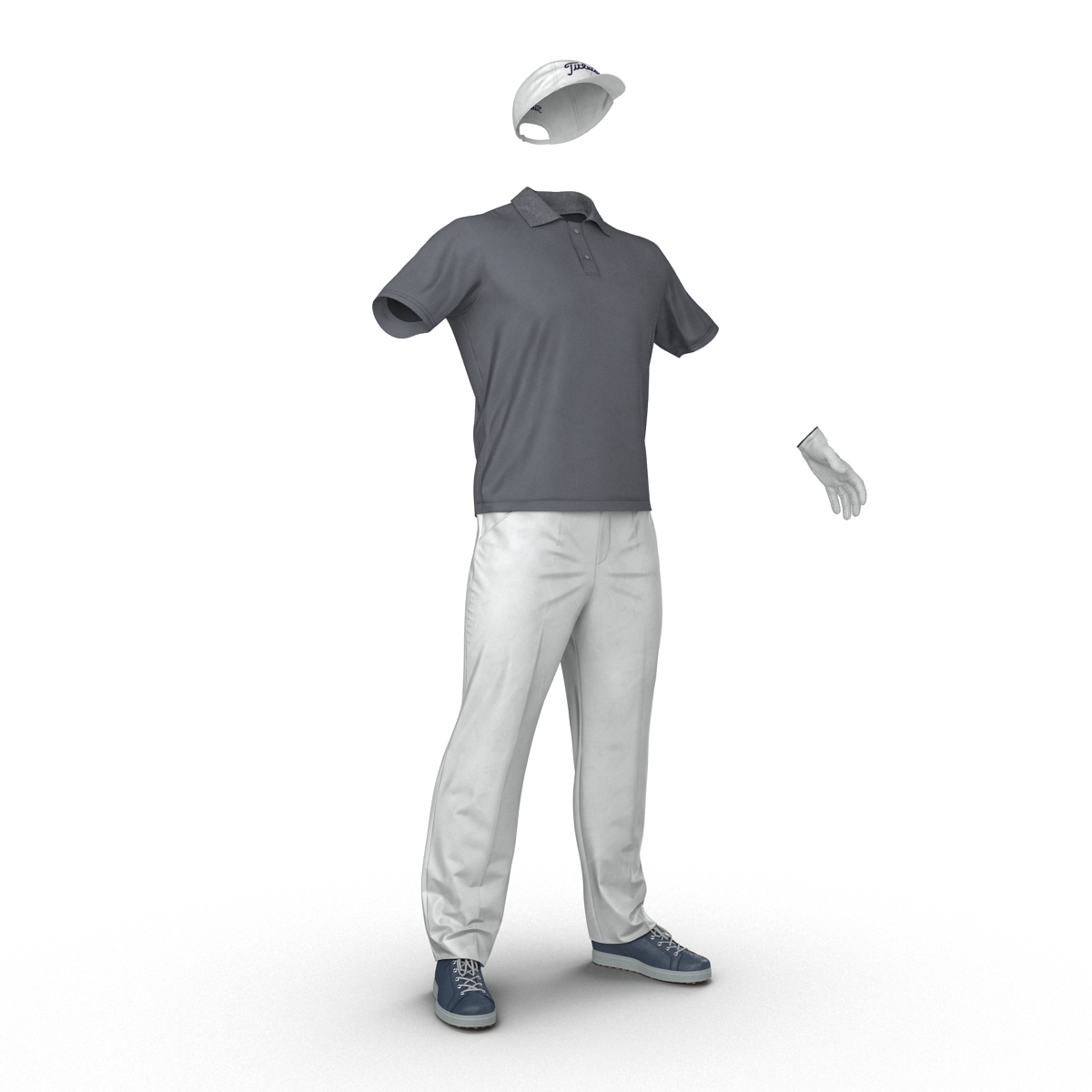 Mens Golf Clothes 3D