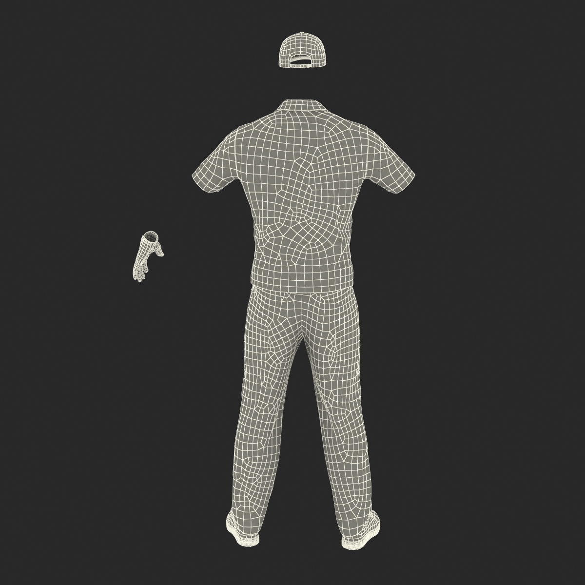 Mens Golf Clothes 3D